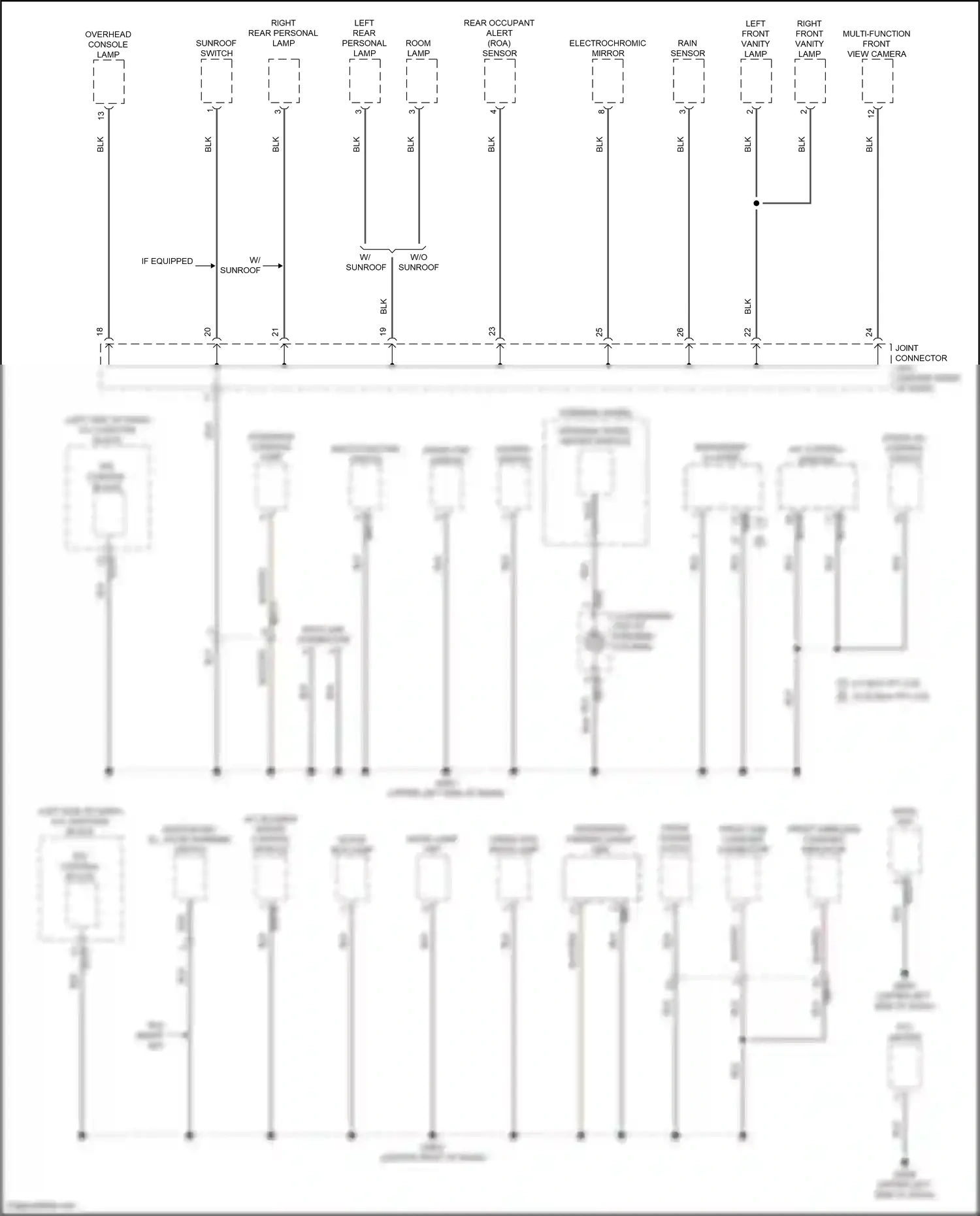 Hyundai Tucson IV (2020-2024) a/c control module wiring diagram  (15 of 33)