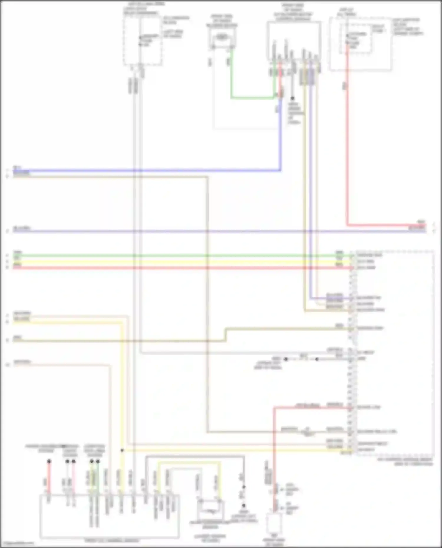 Wiring diagram active low for Hyundai Tucson IV (2020-2024) (1 of 2)
