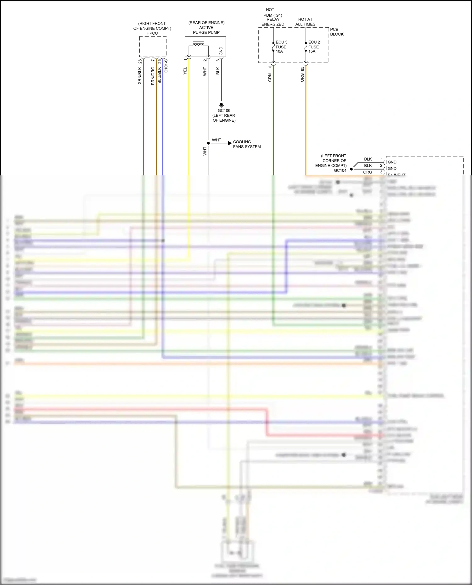 Hyundai Tucson IV (2020-2024) b+ input wiring diagram  (79 of 86)