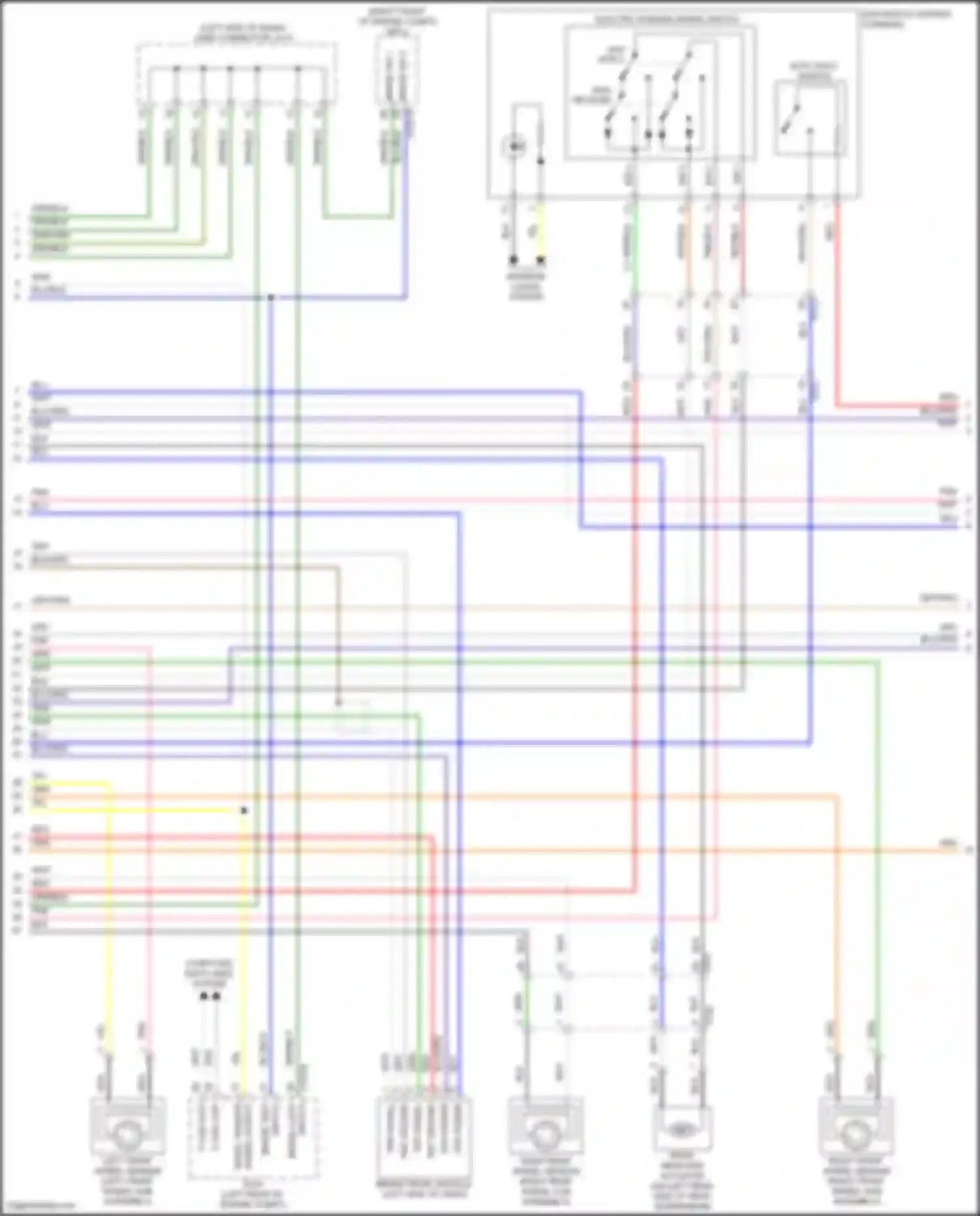 Wiring diagram brake sw 1 for Hyundai Tucson IV (2020-2024) (1 of 1)