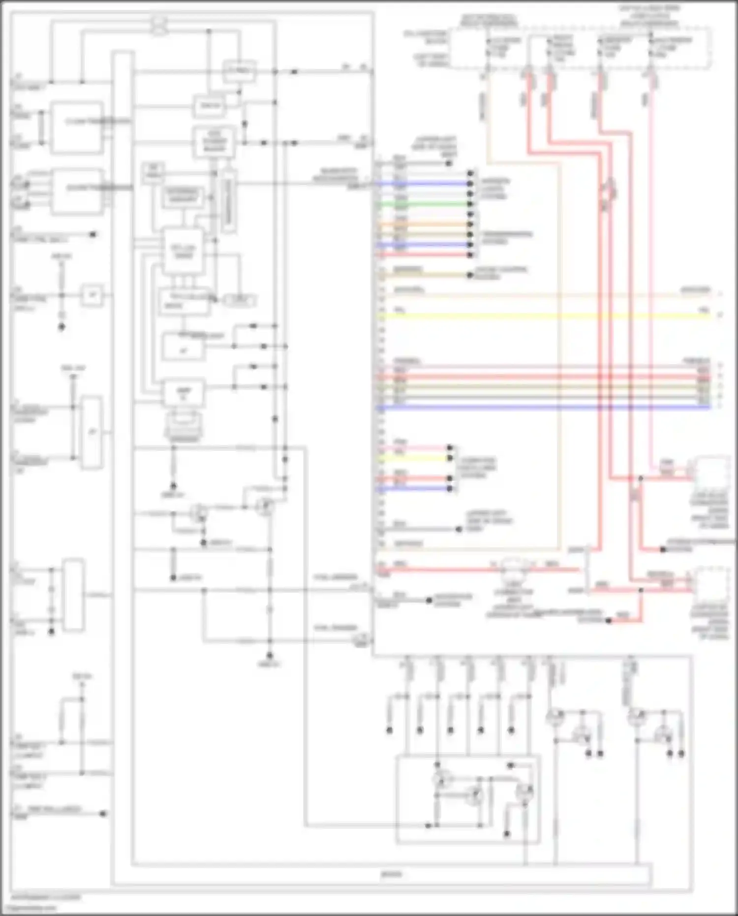 Wiring diagram c-can transceiver for Hyundai Tucson IV (2020-2024) (2 of 3)