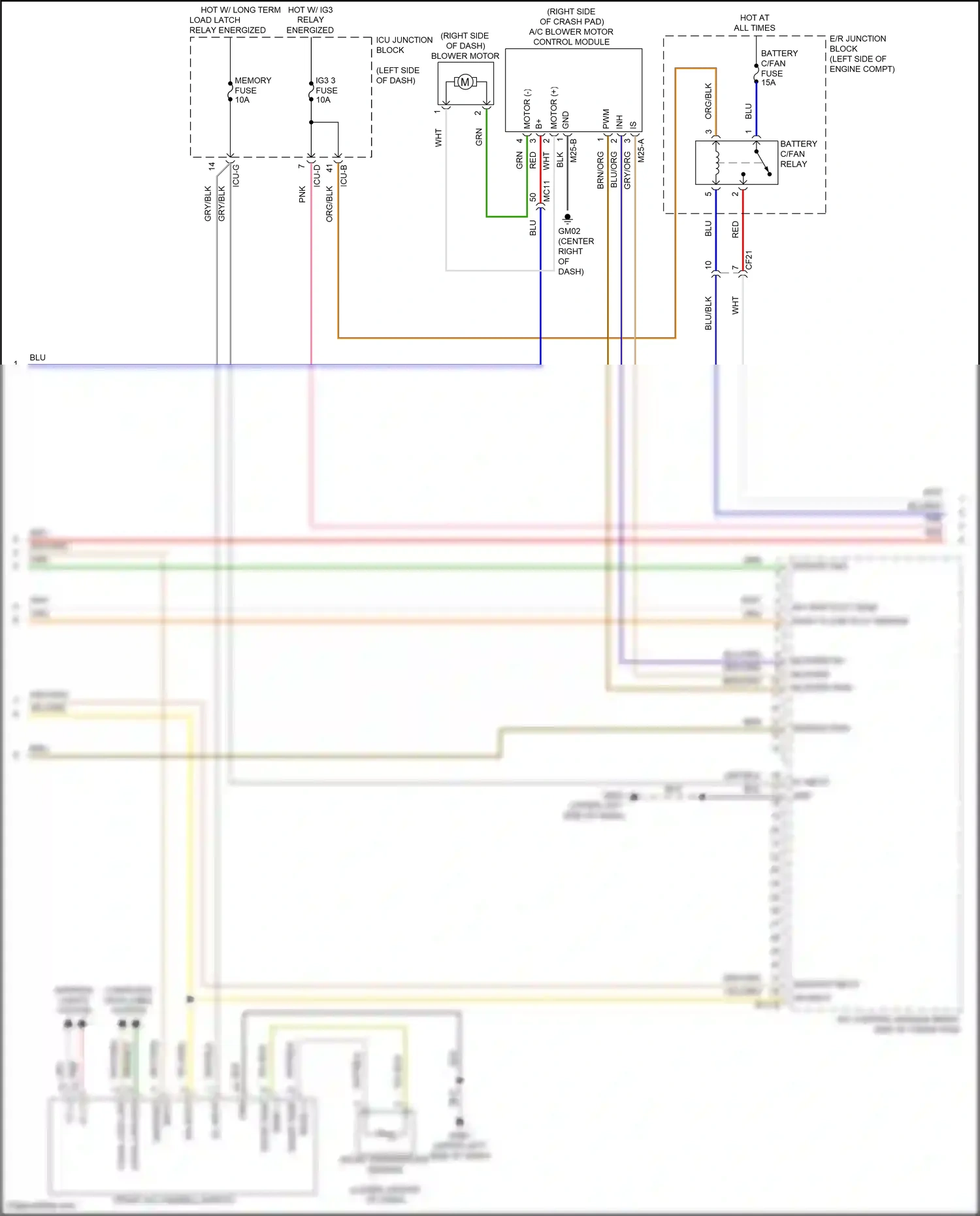 Hyundai Tucson IV (2020-2024) computer data lines system wiring diagram  (61 of 245)