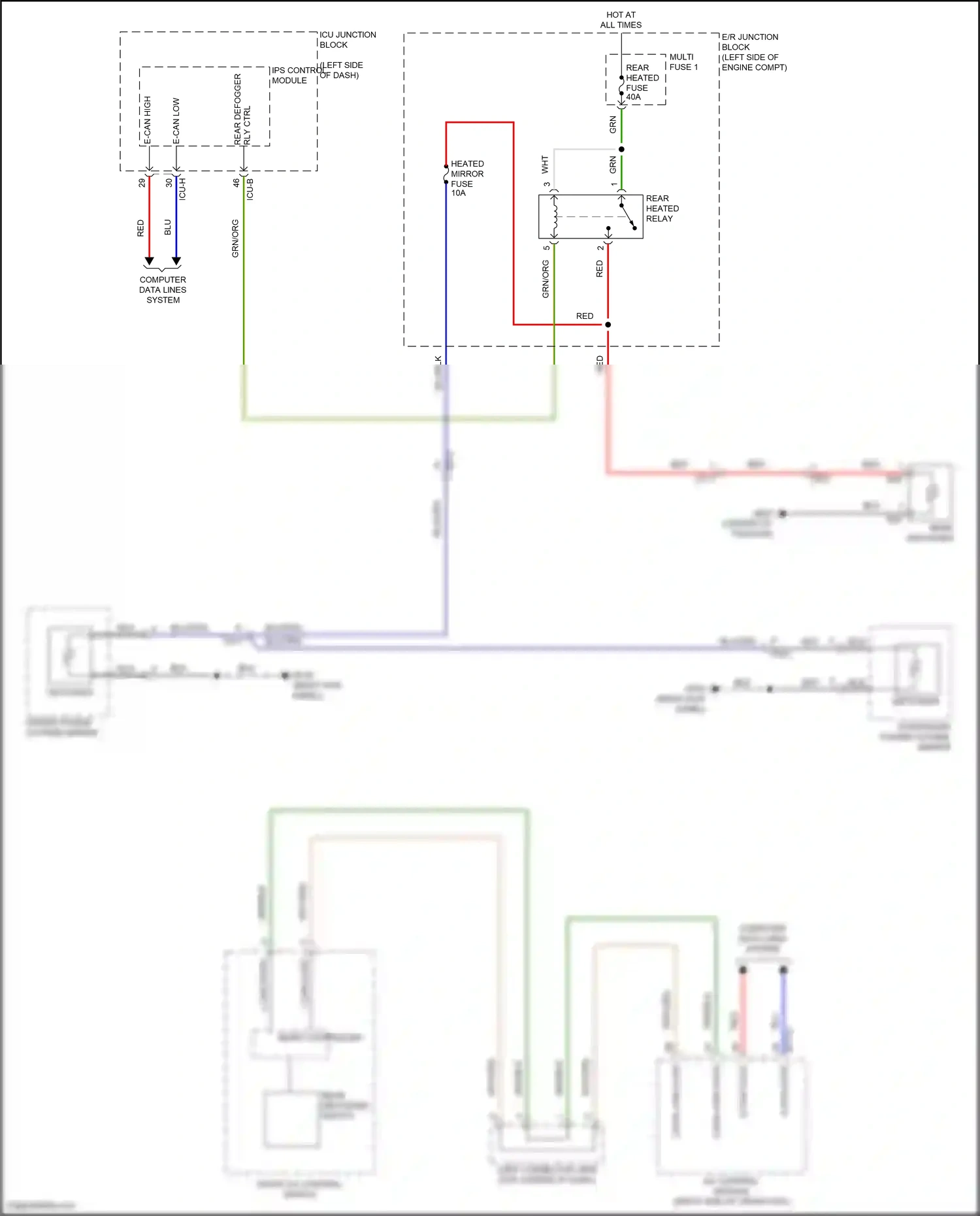 Hyundai Tucson IV (2020-2024) computer data lines system wiring diagram  (197 of 245)