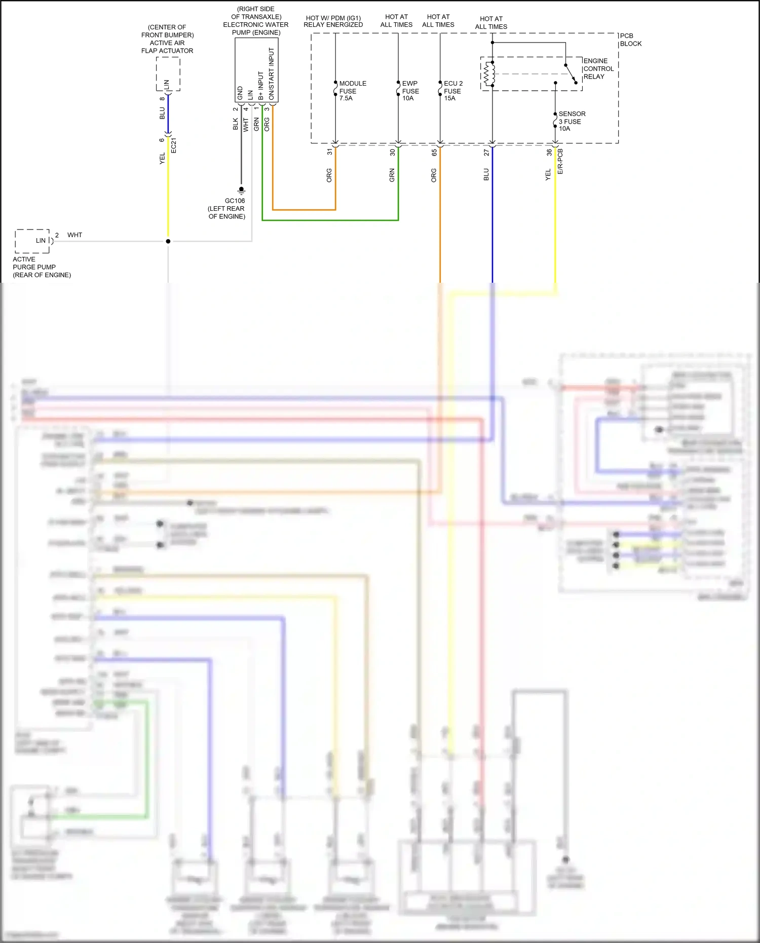 Hyundai Tucson IV (2020-2024) computer data lines system wiring diagram  (182 of 245)