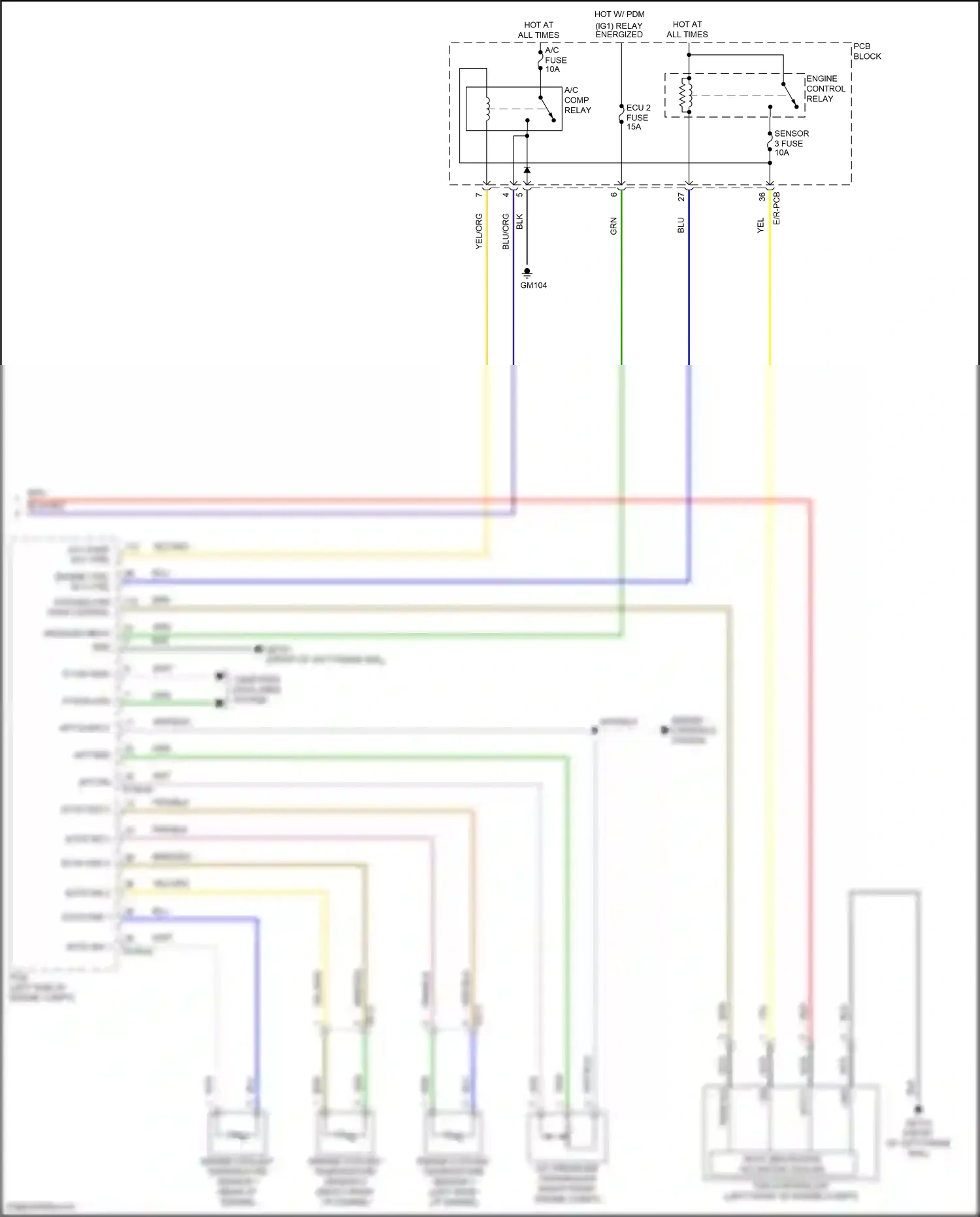 Hyundai Tucson IV (2020-2024) computer data lines system wiring diagram  (64 of 245)