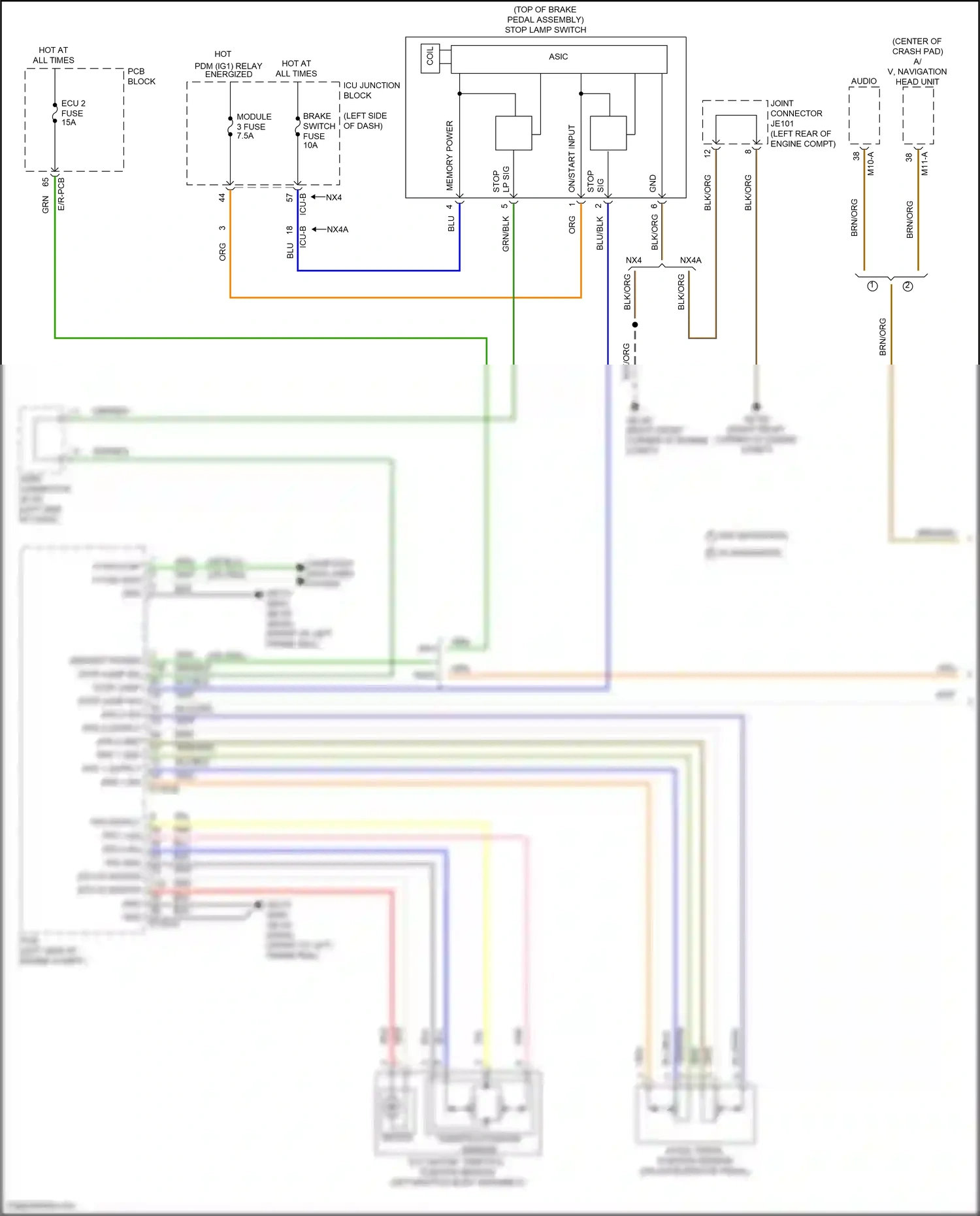 Hyundai Tucson IV (2020-2024) computer data lines system wiring diagram  (31 of 245)