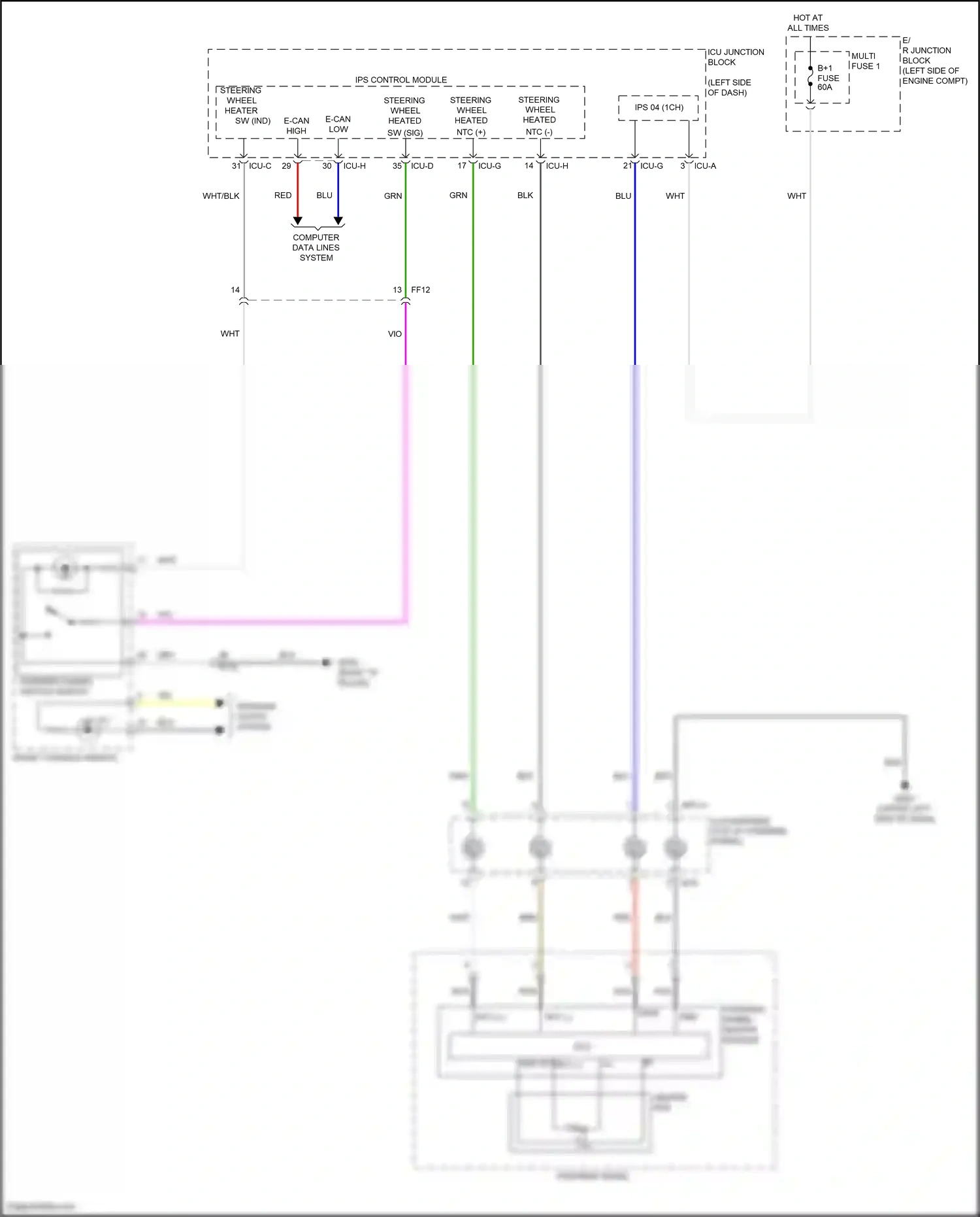 Hyundai Tucson IV (2020-2024) computer data lines system wiring diagram  (175 of 245)