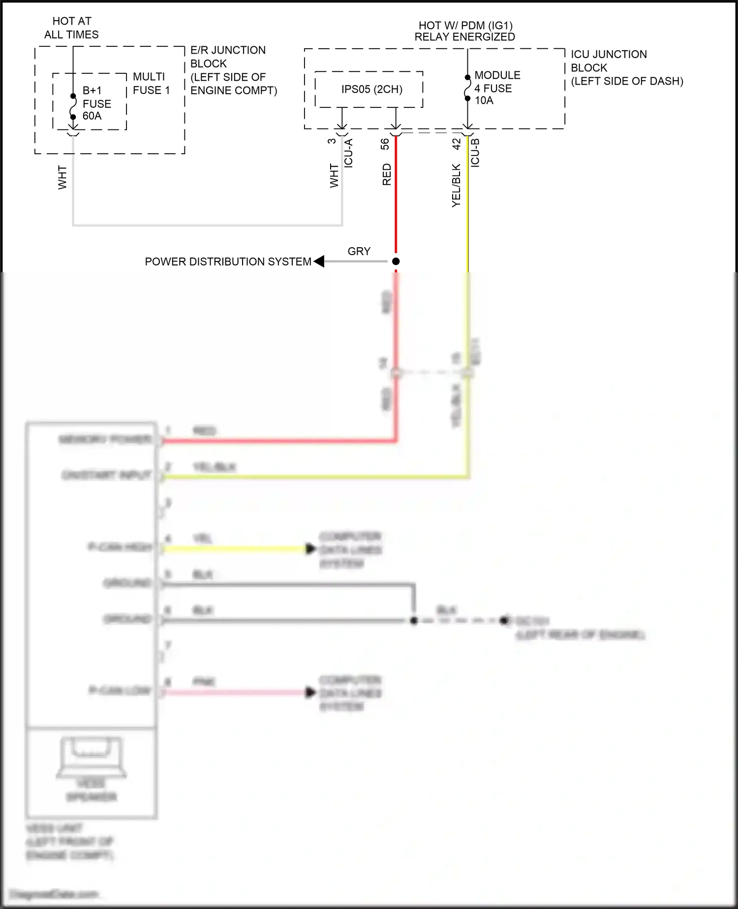 Hyundai Tucson IV (2020-2024) computer data lines system wiring diagram  (40 of 245)