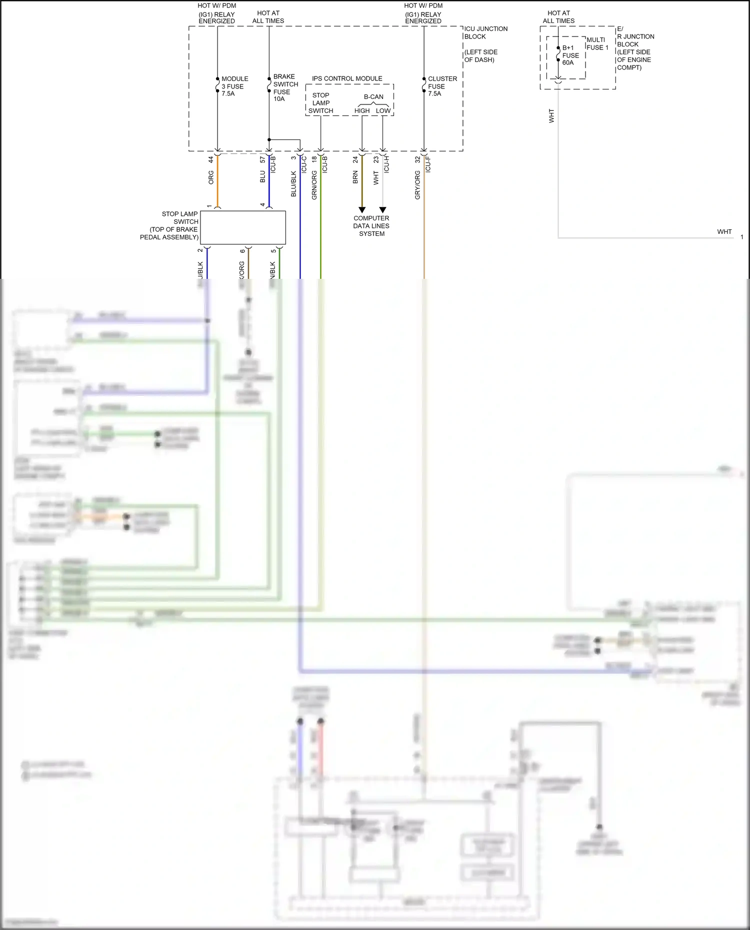 Hyundai Tucson IV (2020-2024) computer data lines system wiring diagram  (86 of 245)