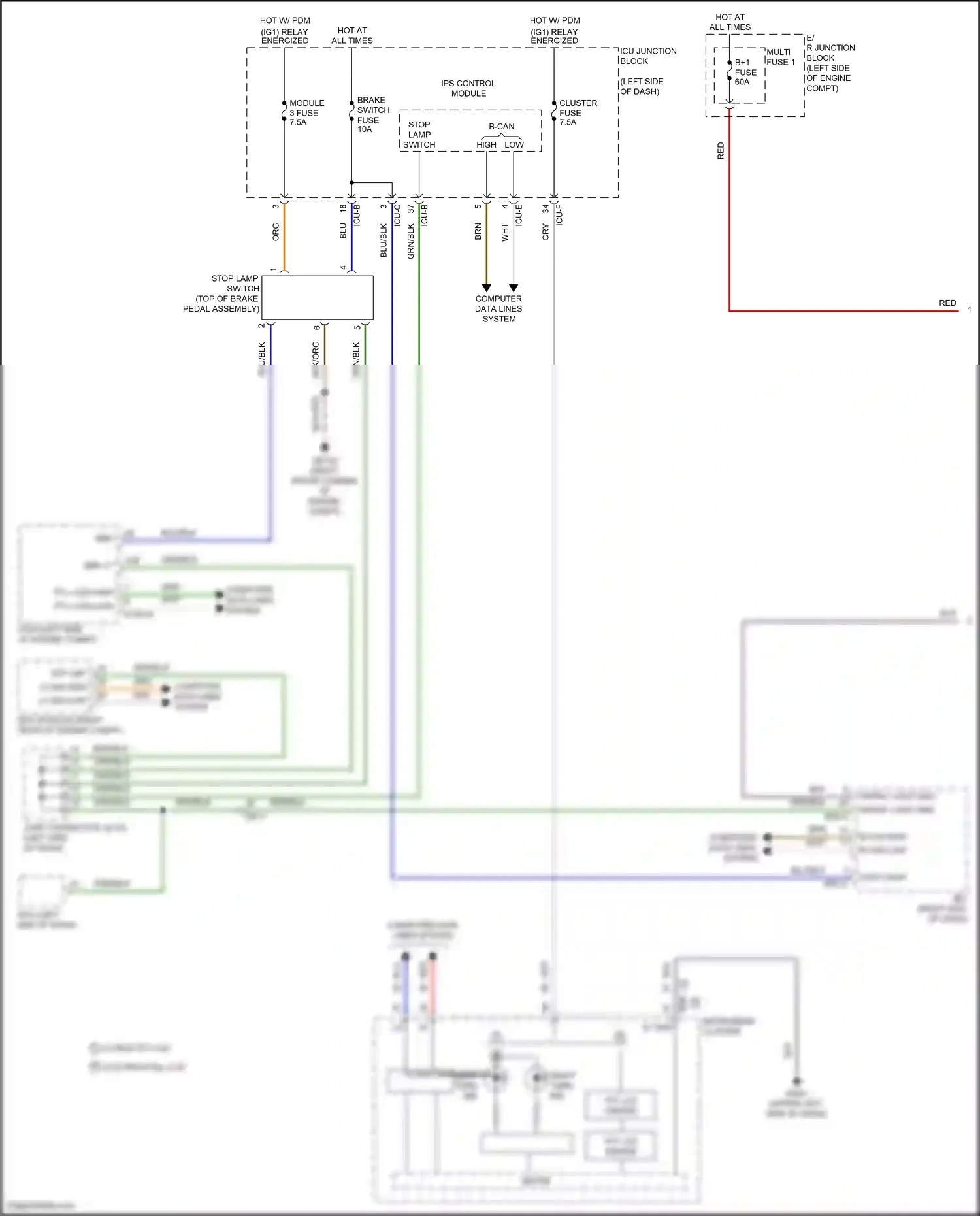 Hyundai Tucson IV (2020-2024) computer data lines system wiring diagram  (84 of 245)