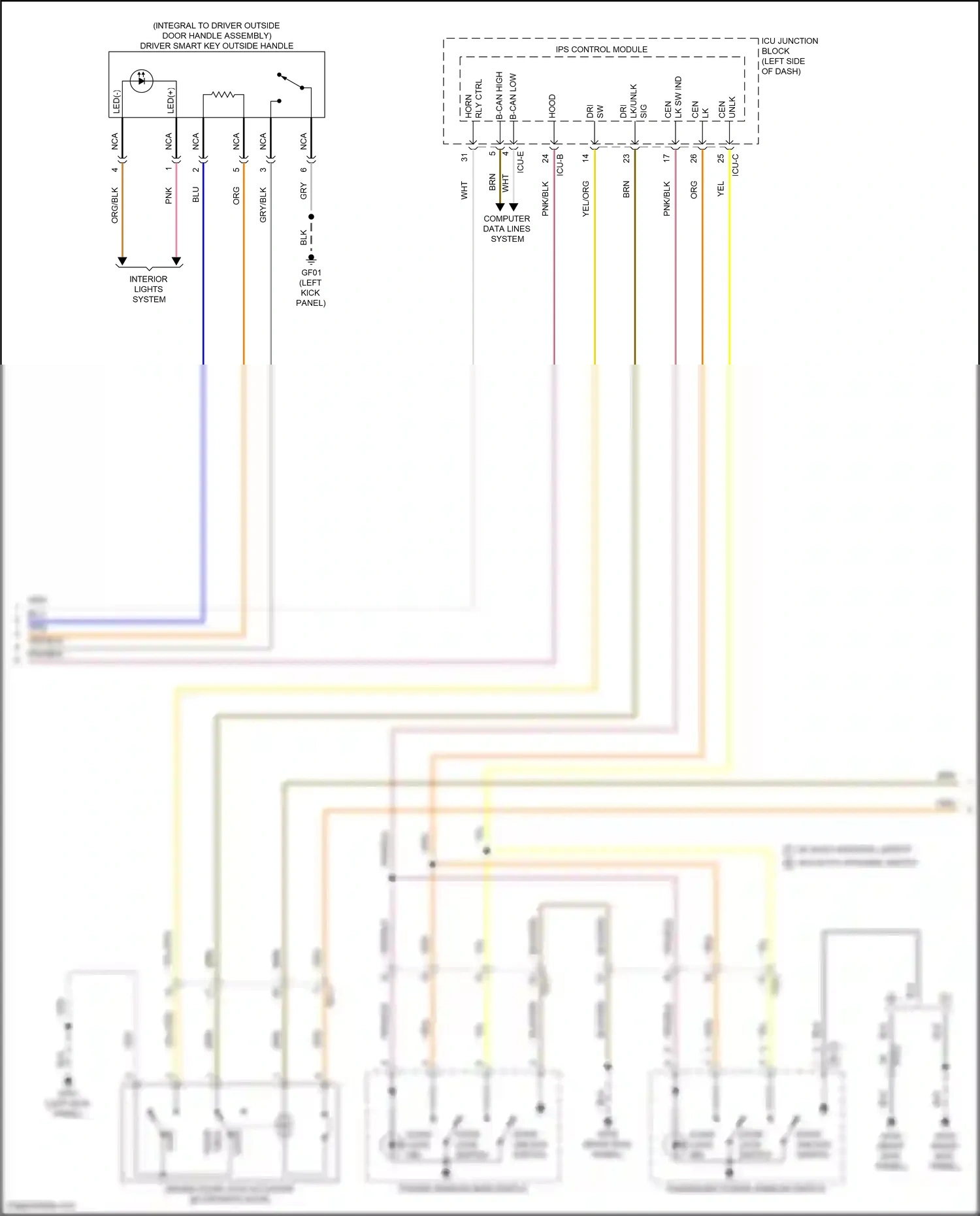 Hyundai Tucson IV (2020-2024) computer data lines system wiring diagram  (218 of 245)