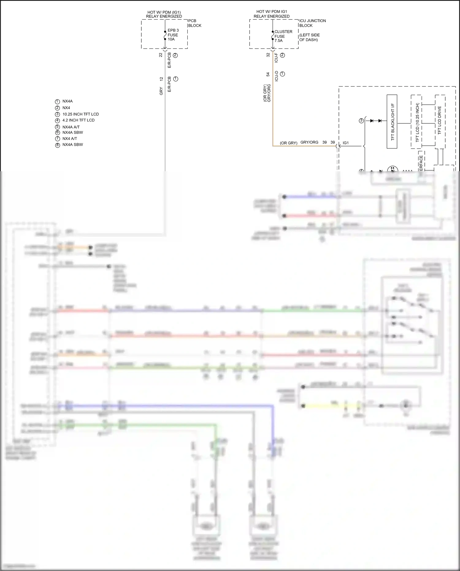 Hyundai Tucson IV (2020-2024) computer data lines system wiring diagram  (33 of 245)