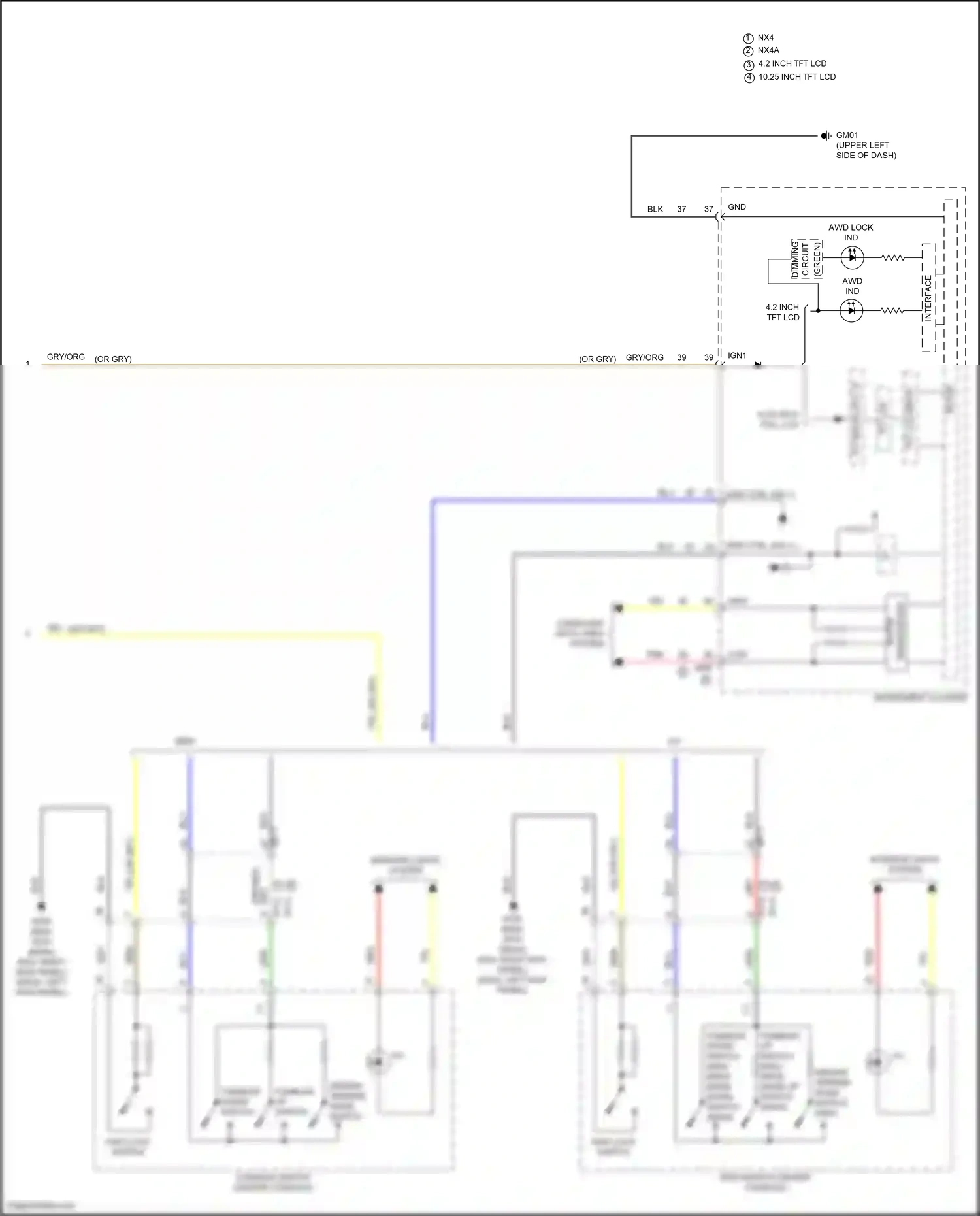 Hyundai Tucson IV (2020-2024) computer data lines system wiring diagram  (207 of 245)