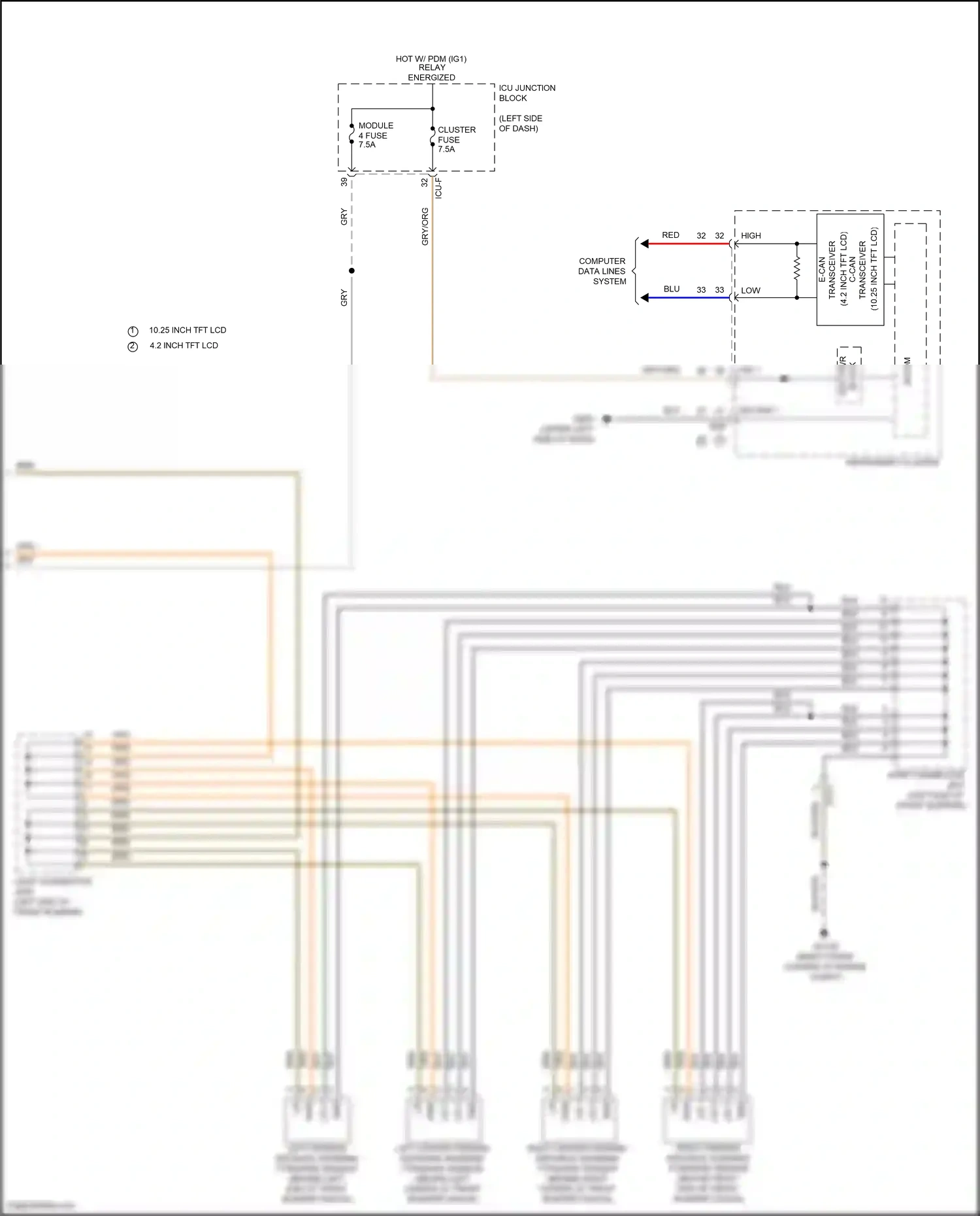 Hyundai Tucson IV (2020-2024) computer data lines system wiring diagram  (10 of 245)