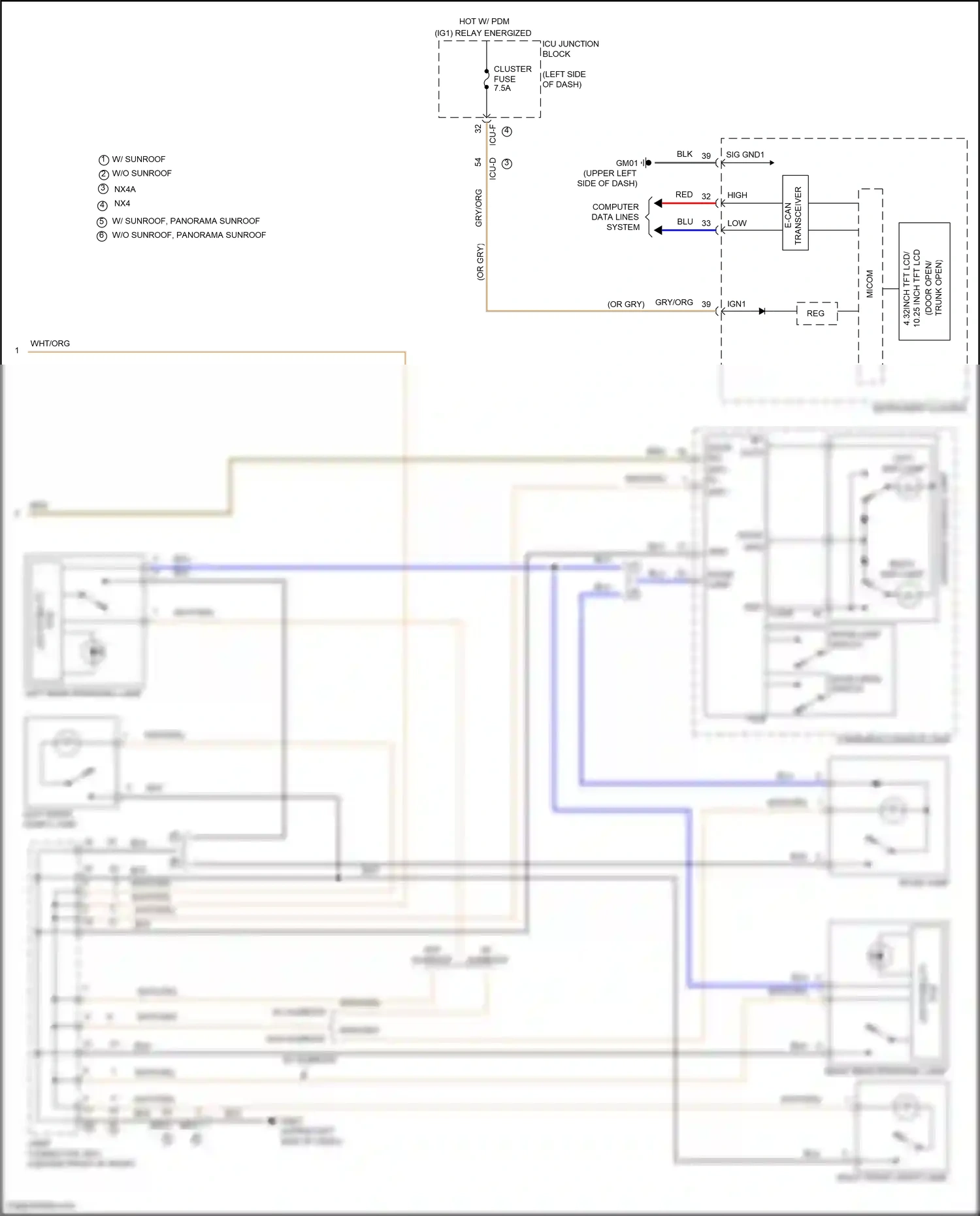Hyundai Tucson IV (2020-2024) computer data lines system wiring diagram  (193 of 245)