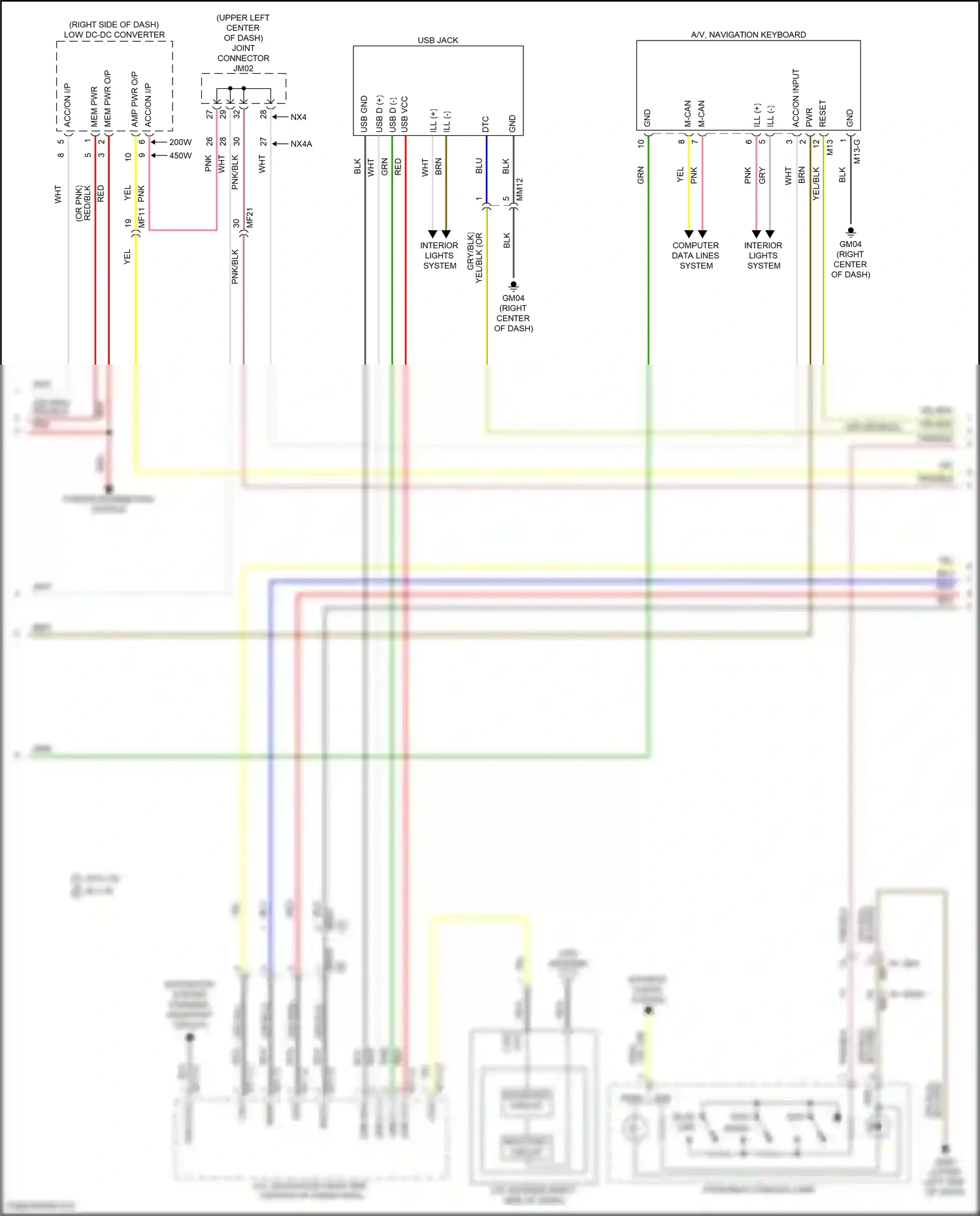 Hyundai Tucson IV (2020-2024) computer data lines system wiring diagram  (3 of 245)