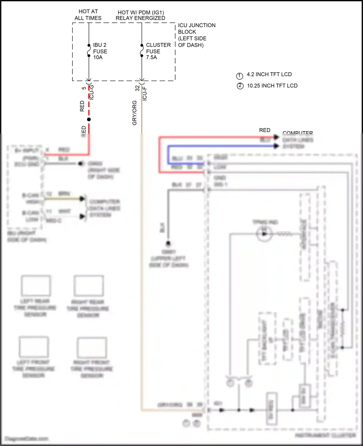 Hyundai Tucson IV (2020-2024) computer data lines system wiring diagram  (50 of 245)