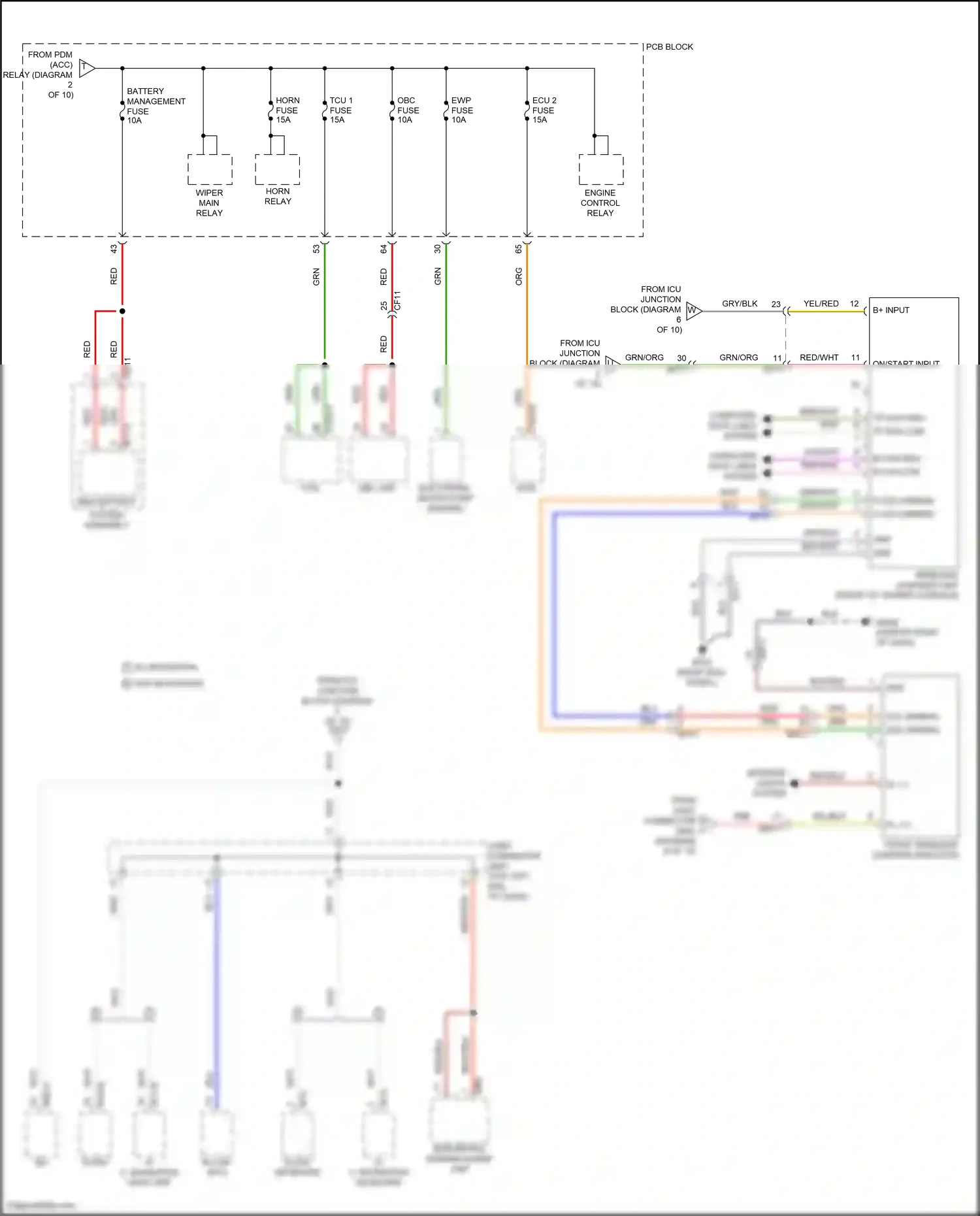 Hyundai Tucson IV (2020-2024) computer data lines system wiring diagram  (241 of 245)