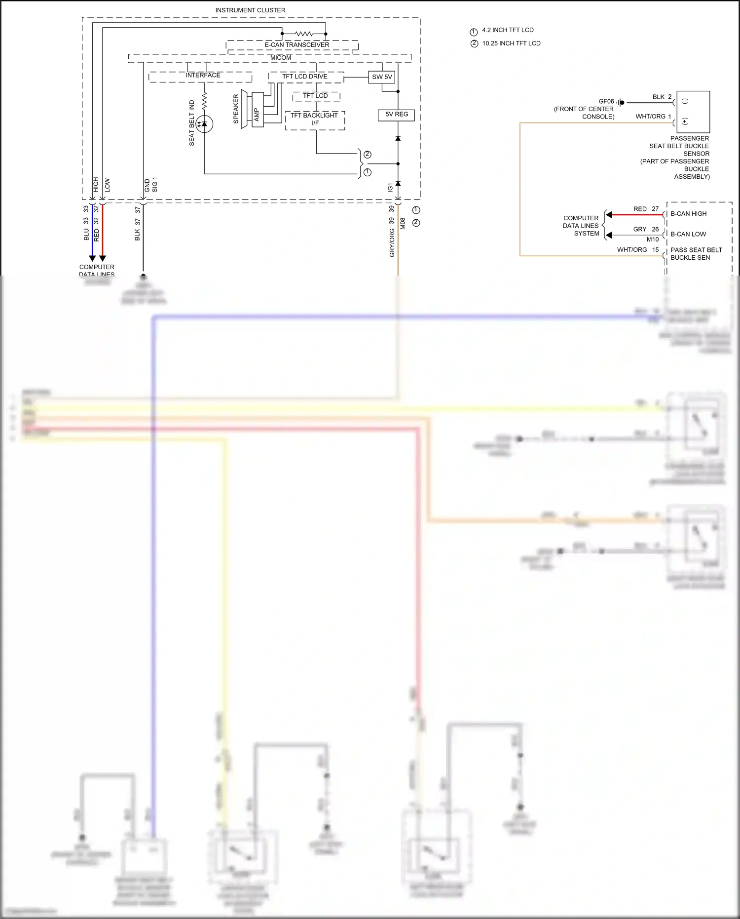Hyundai Tucson IV (2020-2024) computer data lines system wiring diagram  (42 of 245)
