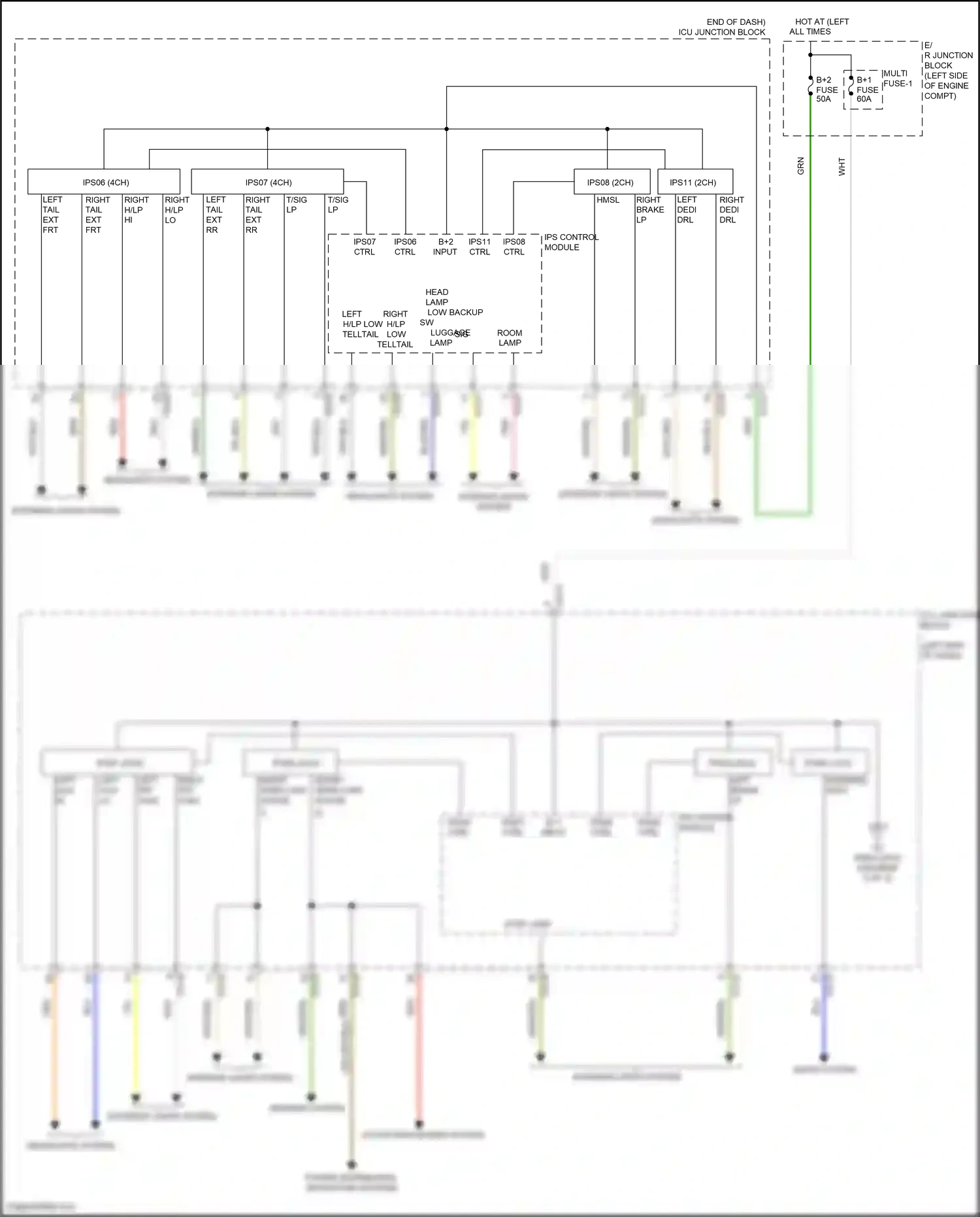 Hyundai Tucson IV (2020-2024) ctrl ctrl wiring diagram  (1 of 1)