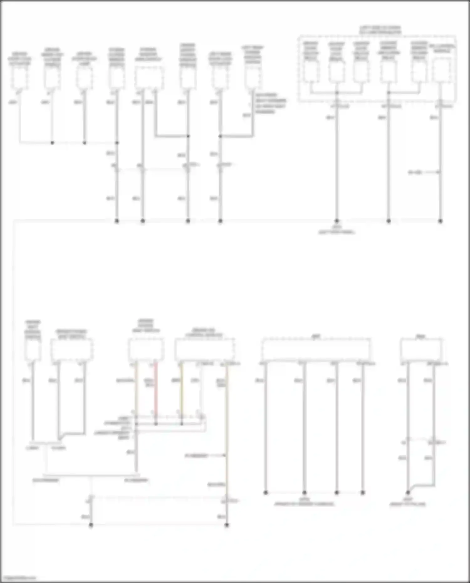 Wiring diagram driver ims control module for Hyundai Tucson IV (2020-2024) (4 of 19)