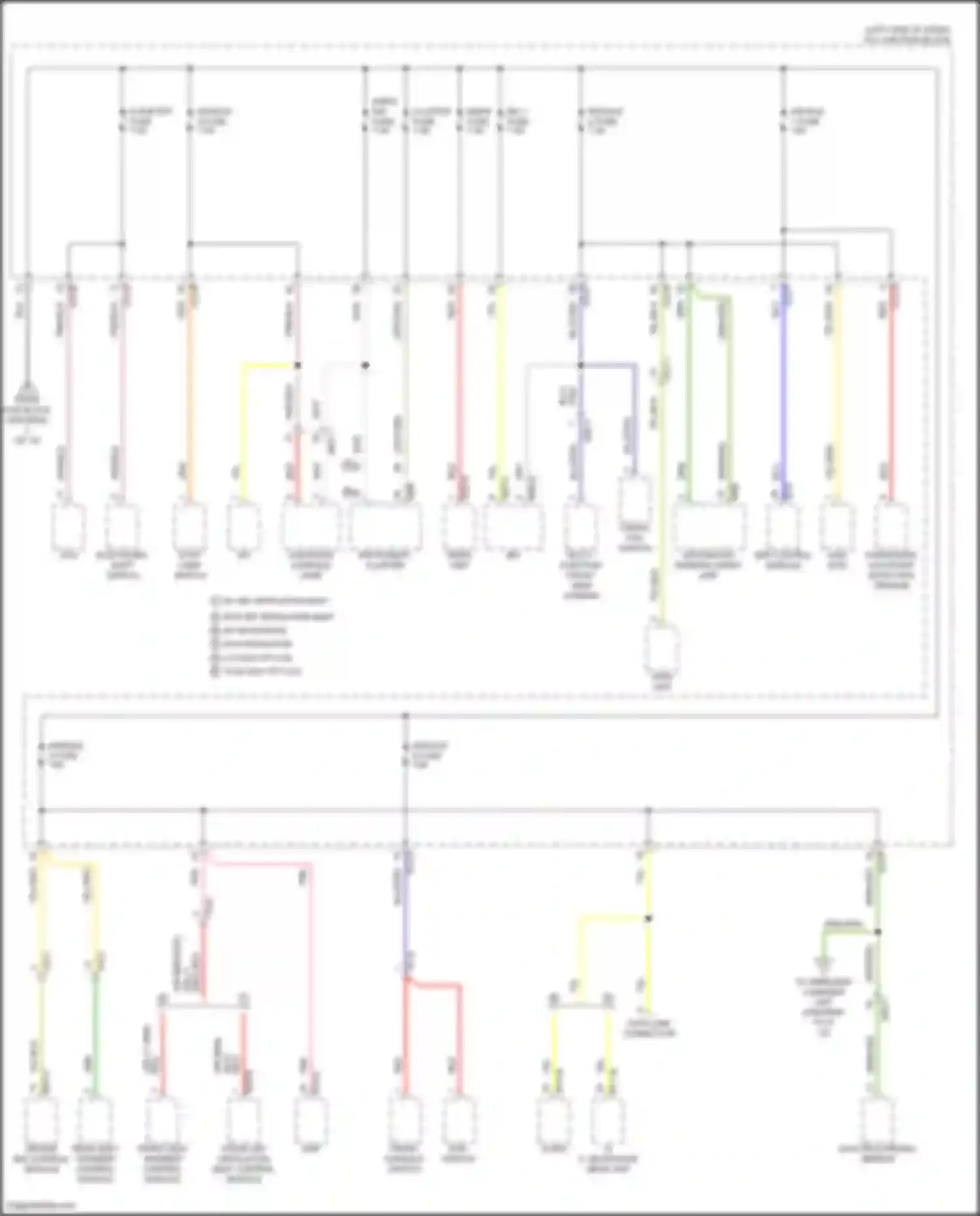 Wiring diagram e-shifter fuse for Hyundai Tucson IV (2020-2024) (1 of 12)