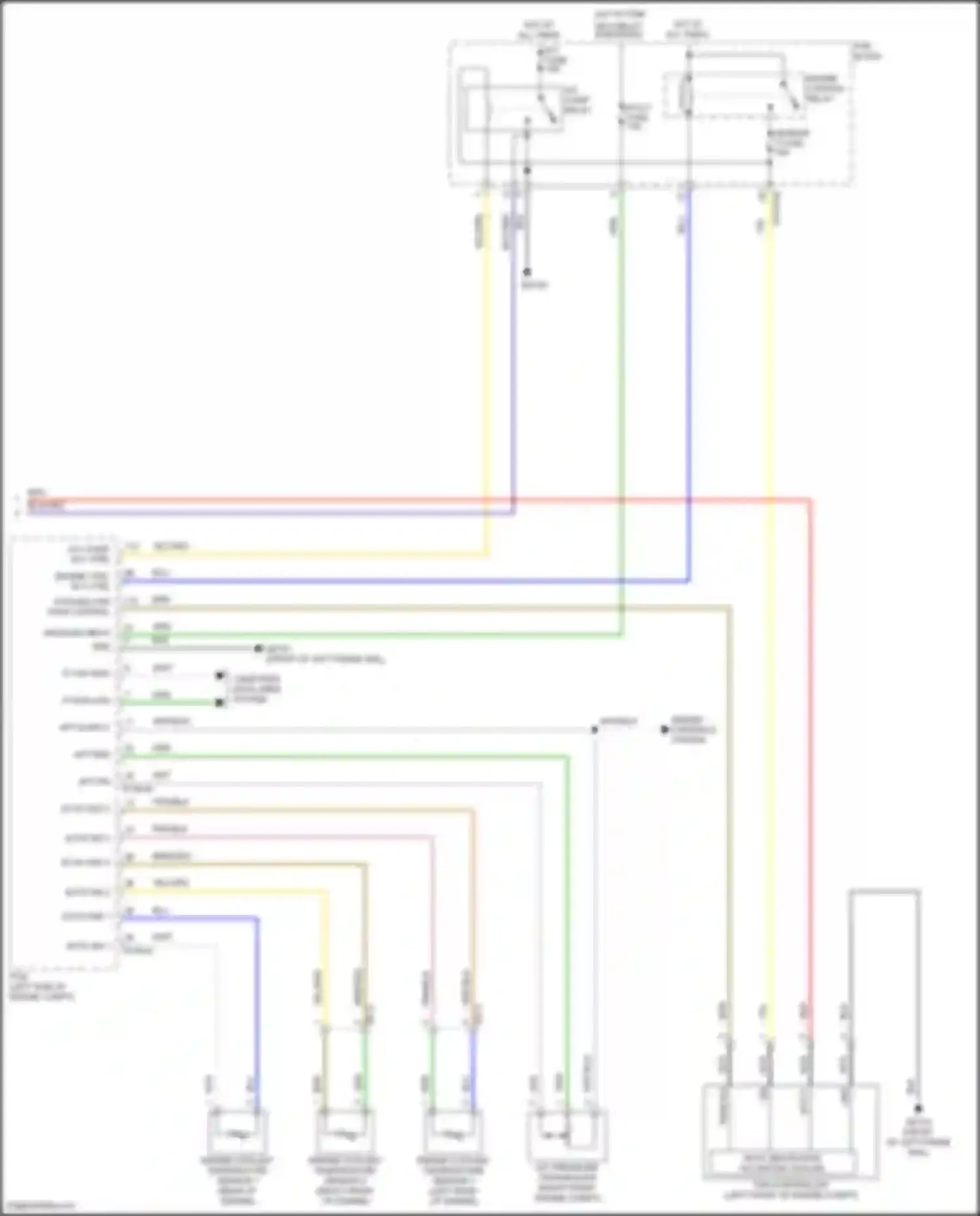 Wiring diagram ects gnd 1 for Hyundai Tucson IV (2020-2024) (1 of 6)