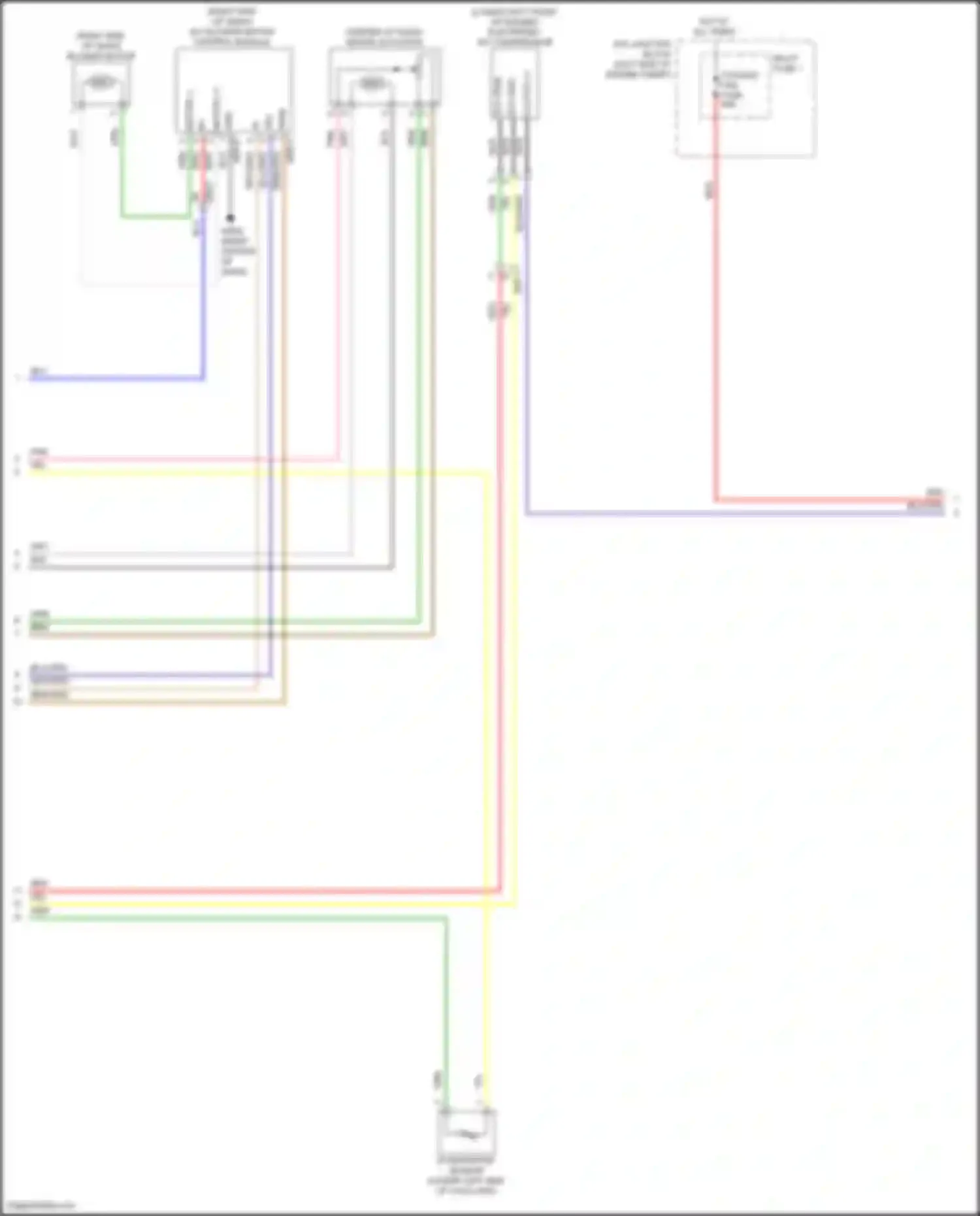 Wiring diagram ecv gnd for Hyundai Tucson IV (2020-2024) (6 of 8)