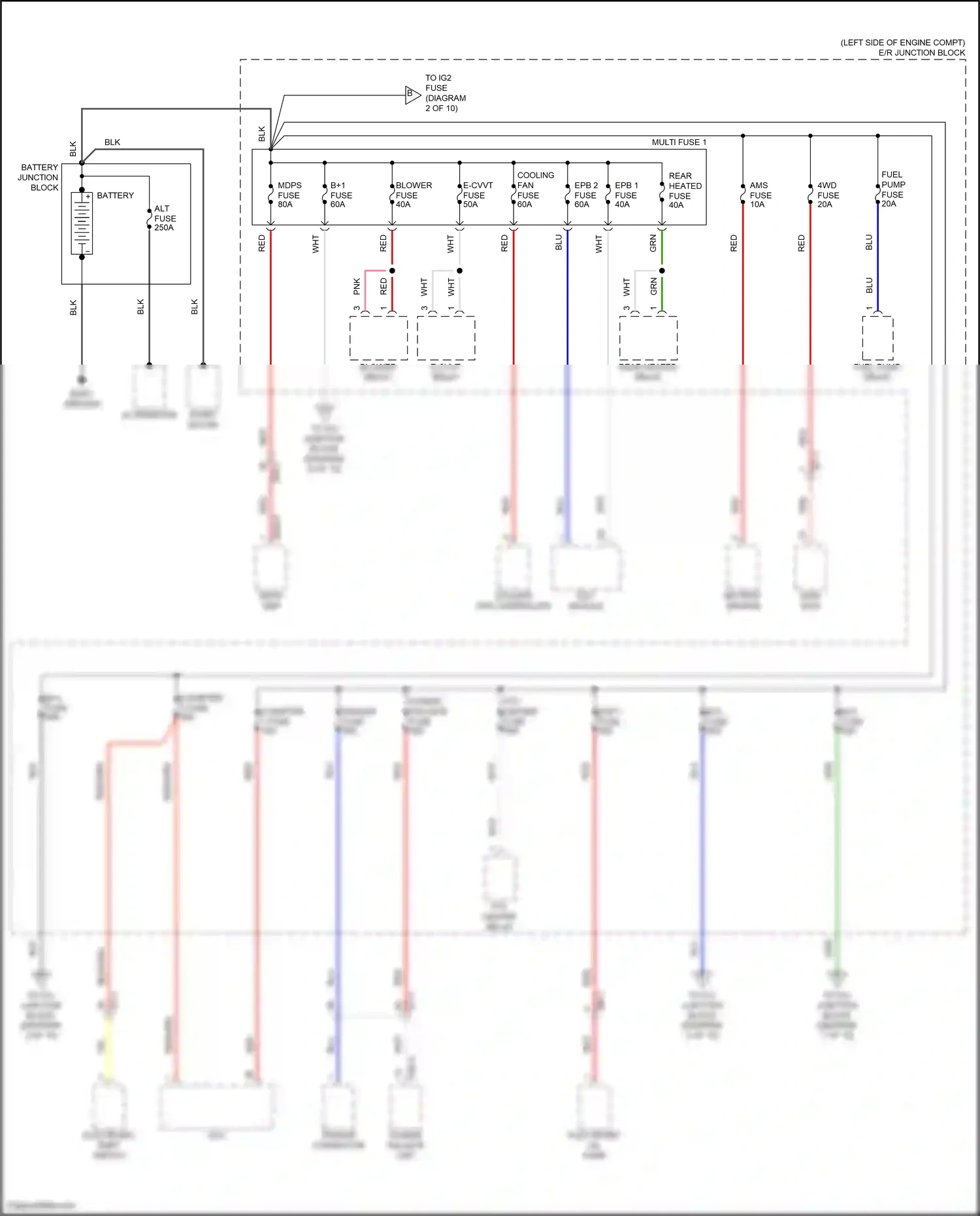 Hyundai Tucson IV (2020-2024) electronic shift switch wiring diagram  (18 of 22)