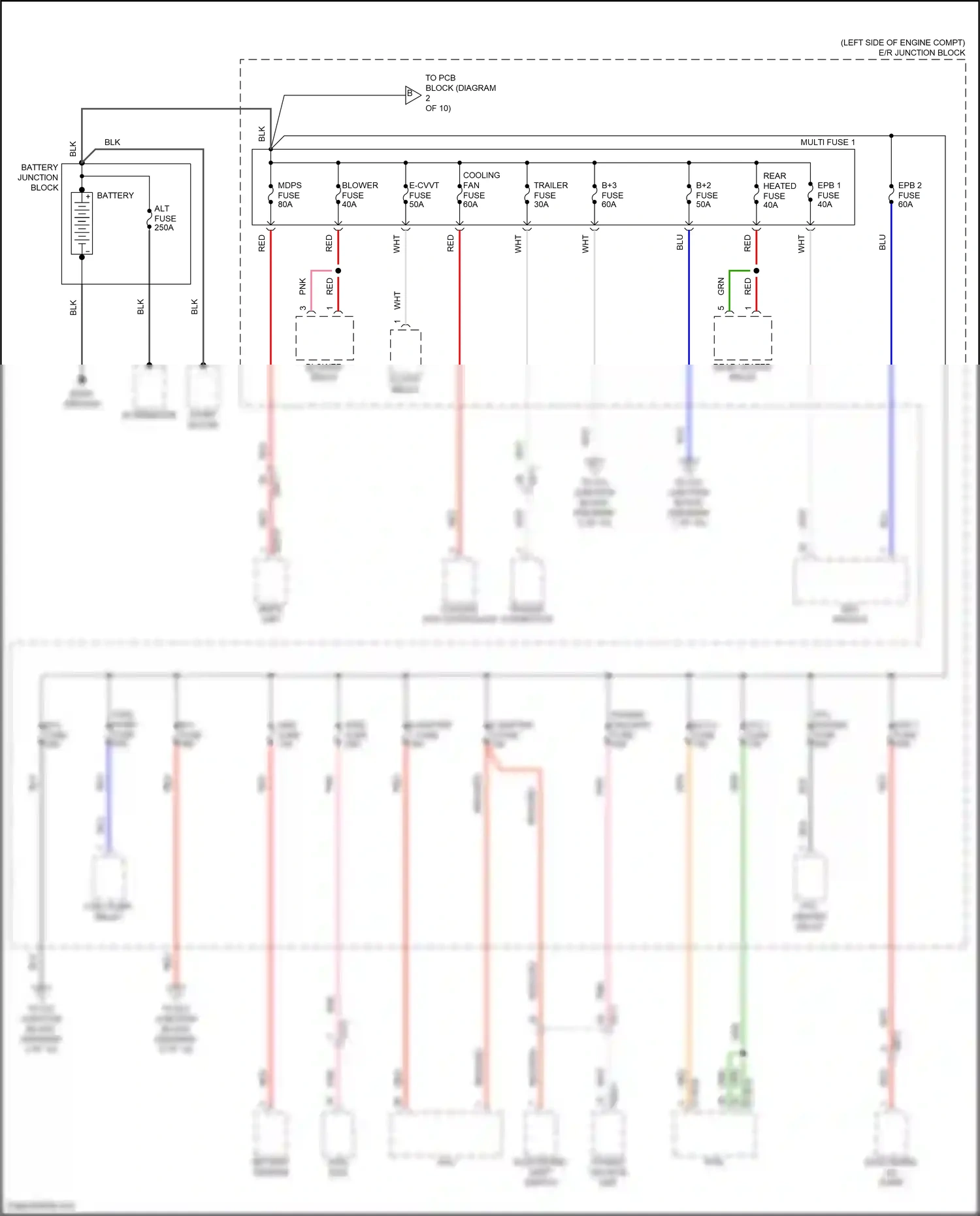 Hyundai Tucson IV (2020-2024) electronic shift switch wiring diagram  (19 of 22)