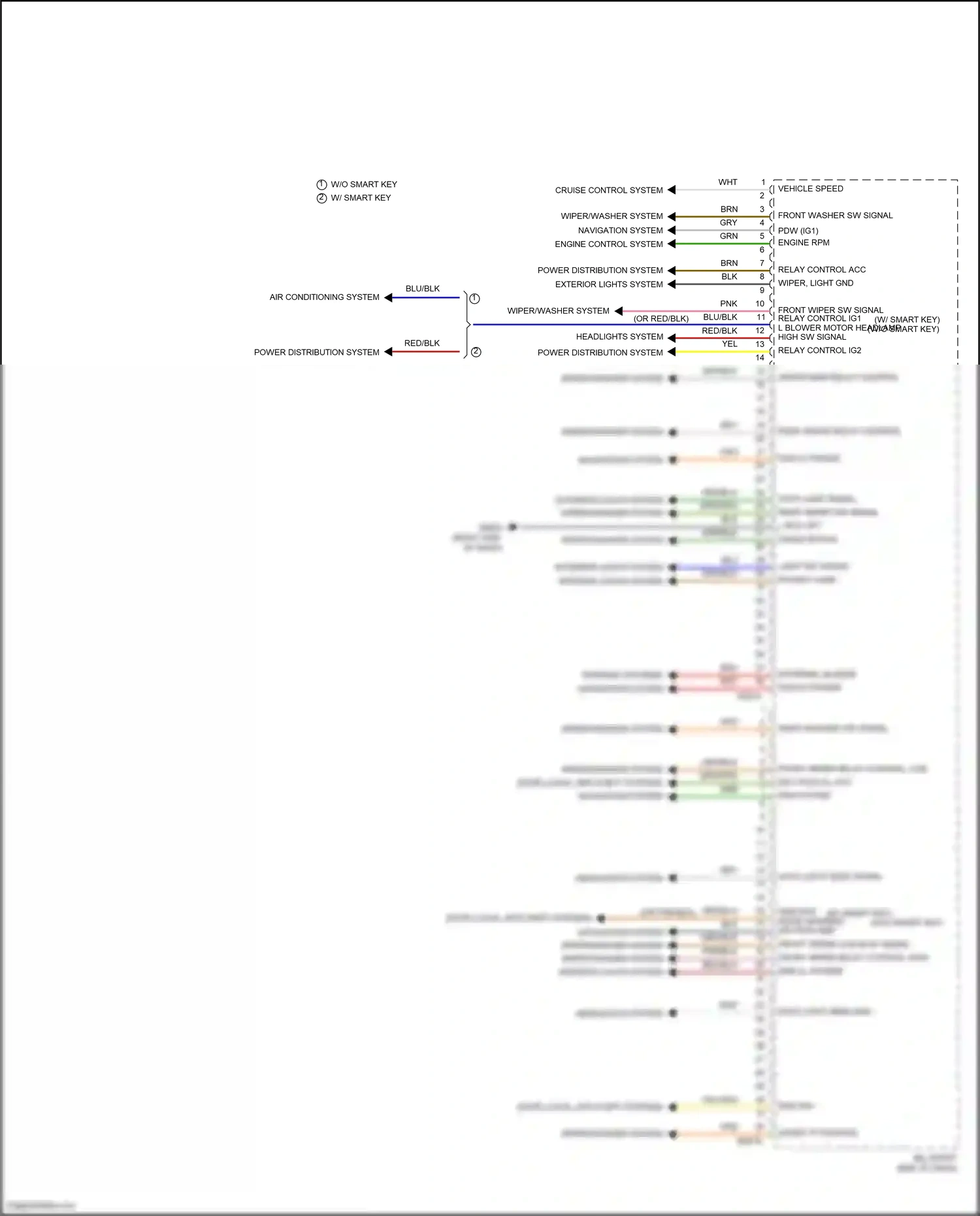 Hyundai Tucson IV (2020-2024) engine control system wiring diagram  (3 of 4)