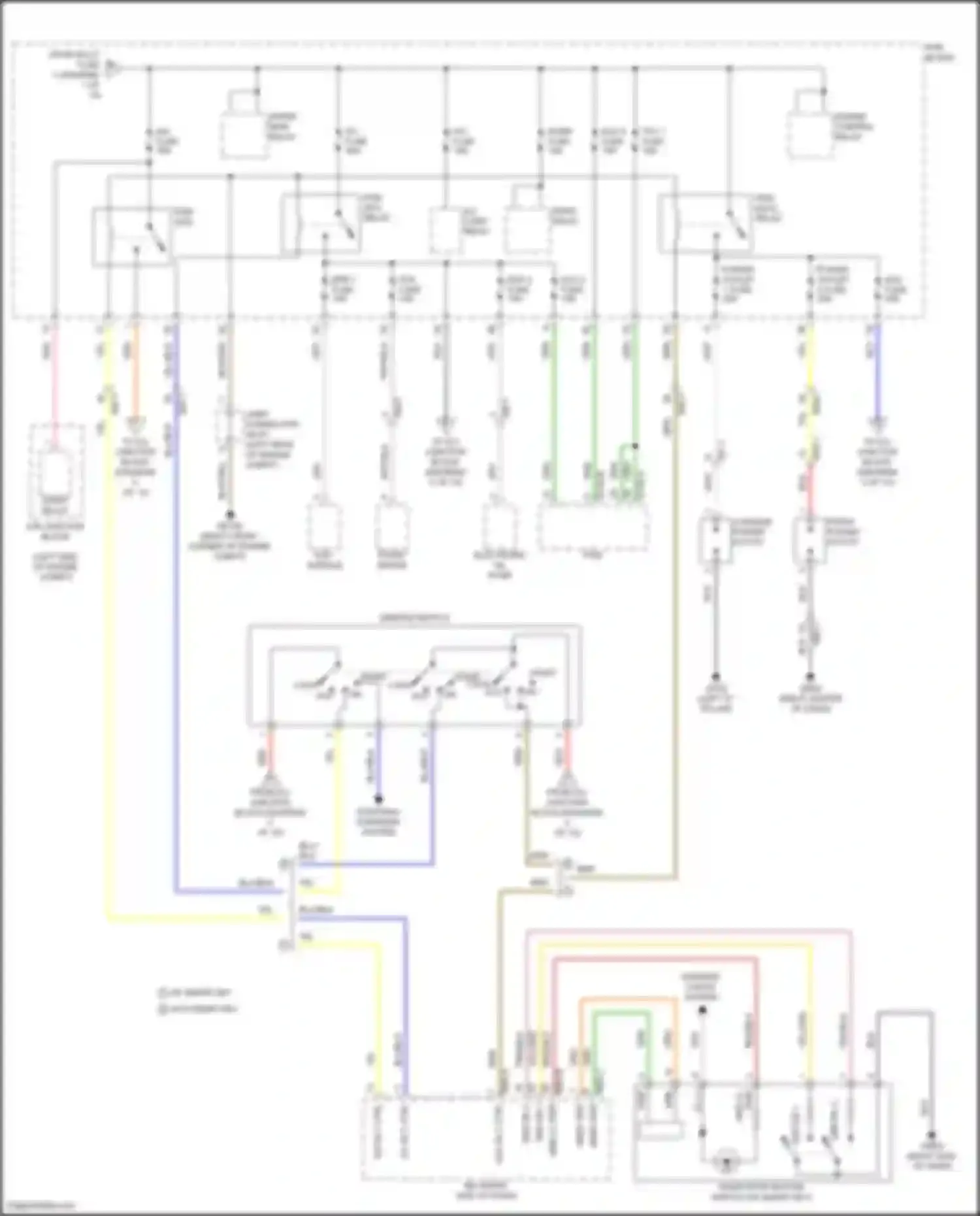 Wiring diagram eop 2 fuse for Hyundai Tucson IV (2020-2024) (1 of 3)
