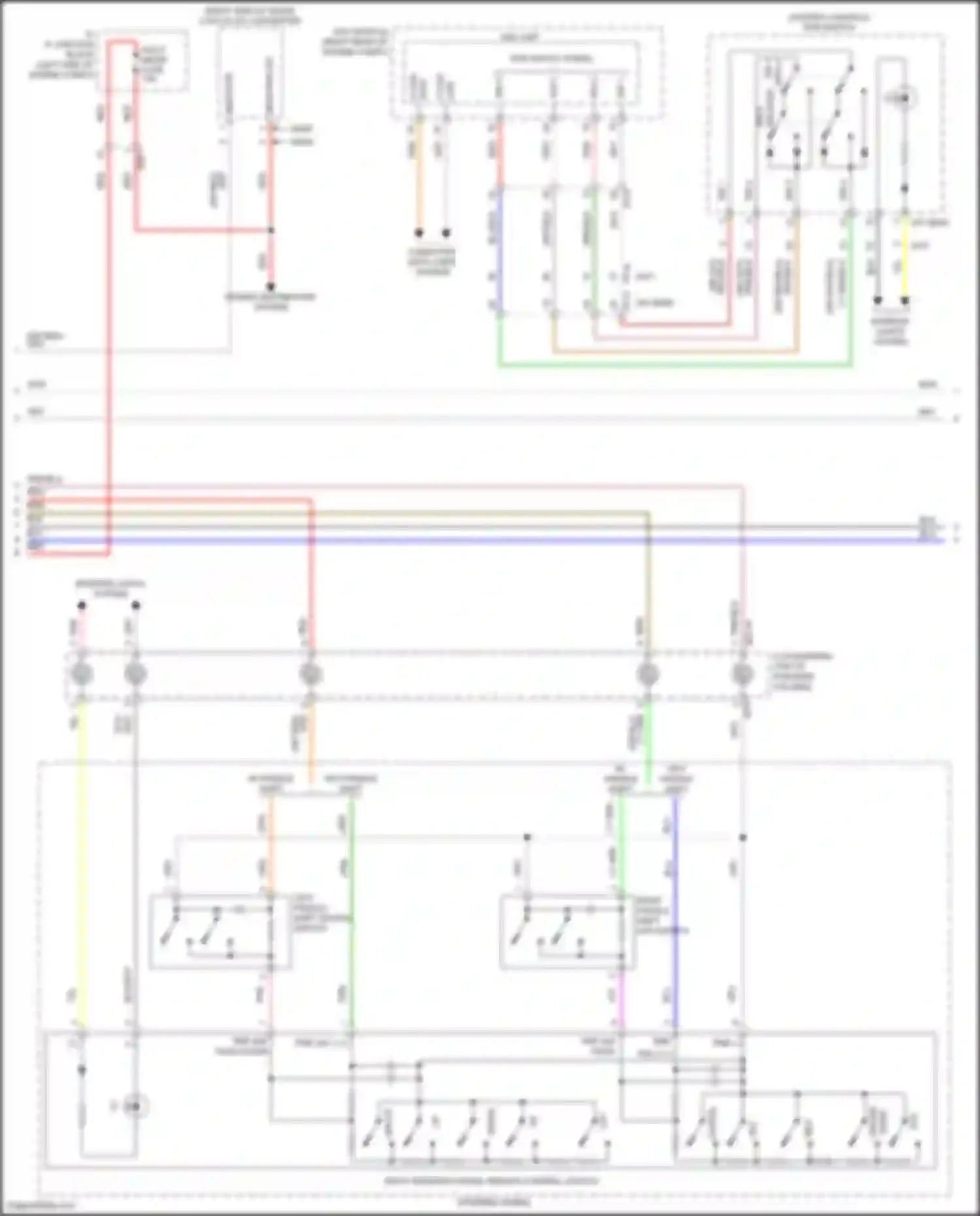 Wiring diagram esc unit for Hyundai Tucson IV (2020-2024) (2 of 5)