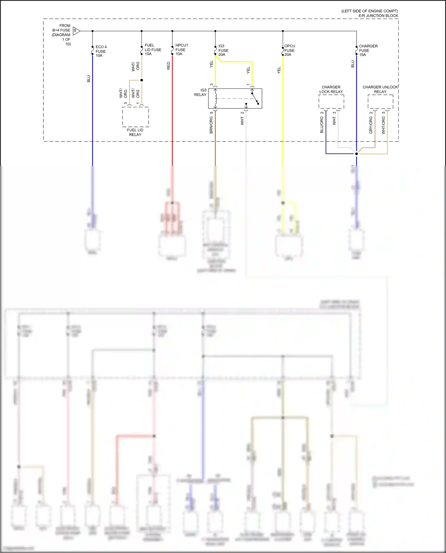Hyundai Tucson IV (2020-2024) front a/c control switch wiring diagram  (14 of 27)