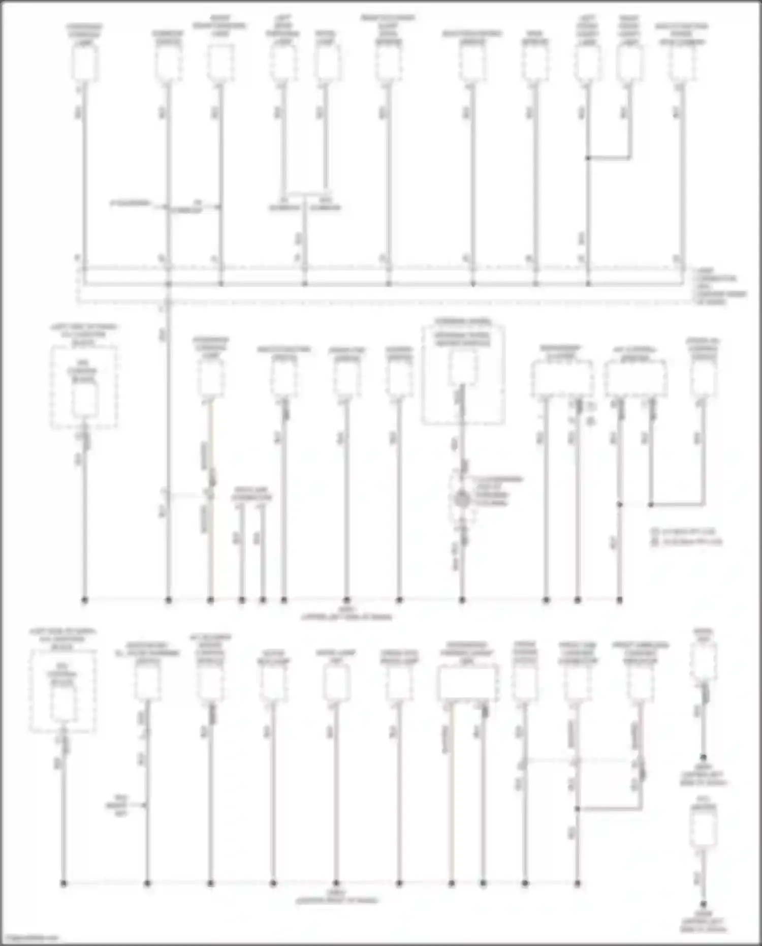 Wiring diagram front a/c control switch for Hyundai Tucson IV (2020-2024) (2 of 27)
