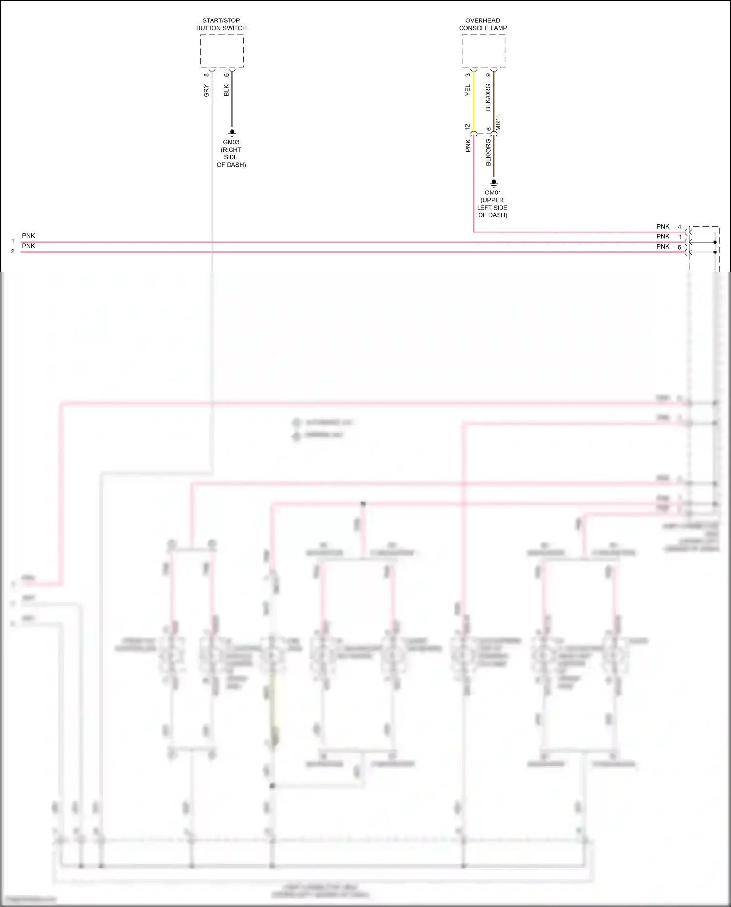 Hyundai Tucson IV (2020-2024) front a/c controller wiring diagram  (1 of 1)