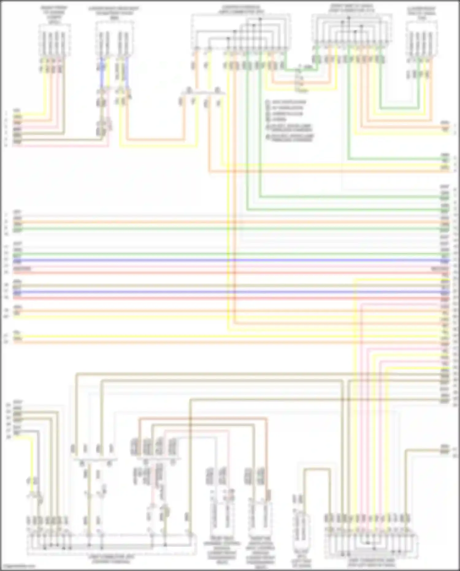 Wiring diagram front air ventilation seat control module for Hyundai Tucson IV (2020-2024) (4 of 25)