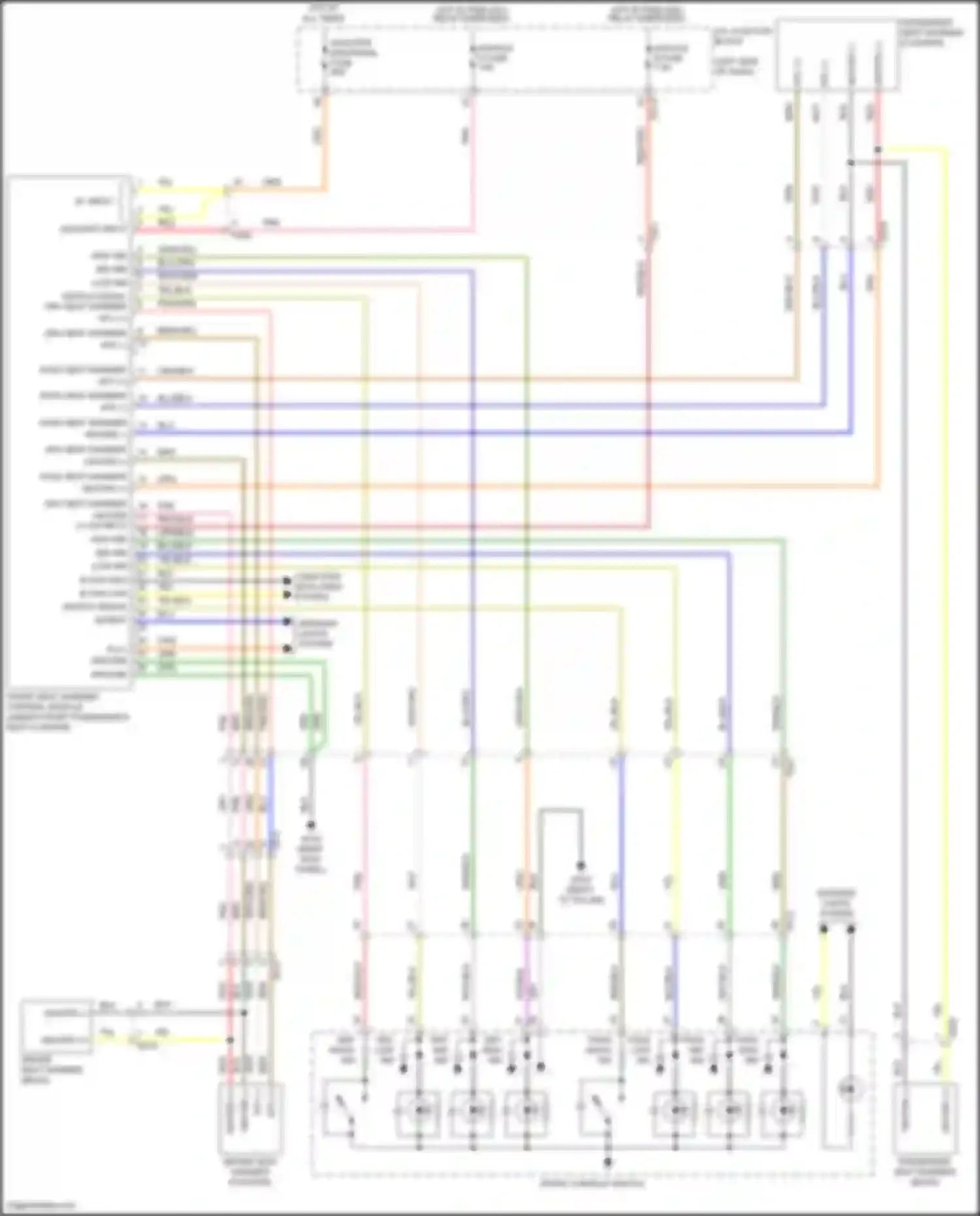 Wiring diagram grn/org for Hyundai Tucson IV (2020-2024) (75 of 128)