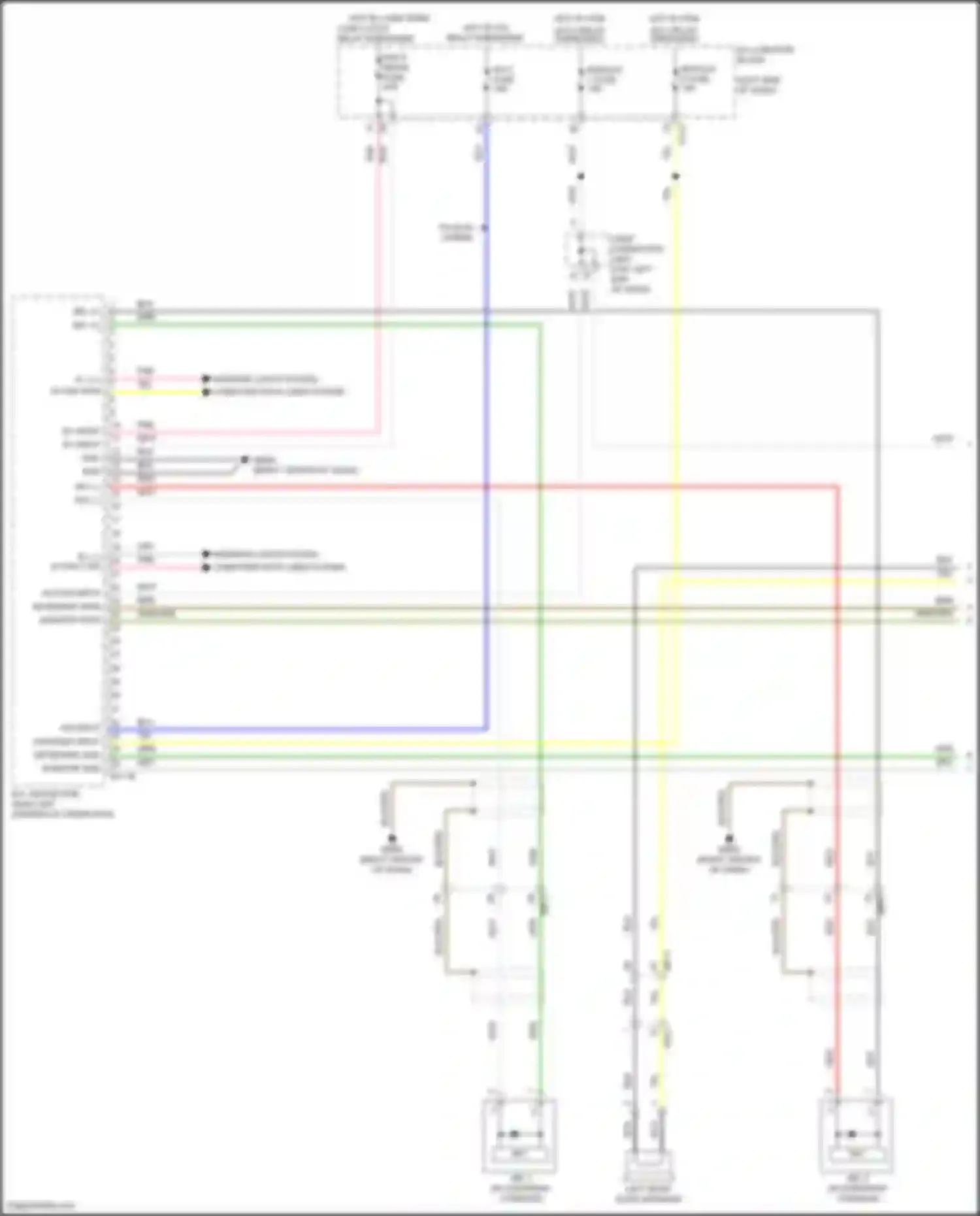 Wiring diagram grn/org for Hyundai Tucson IV (2020-2024) (5 of 128)