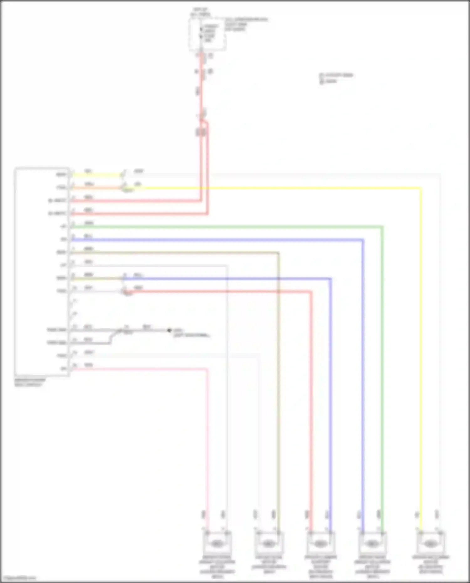 Wiring diagram icu-d for Hyundai Tucson IV (2020-2024) (71 of 140)