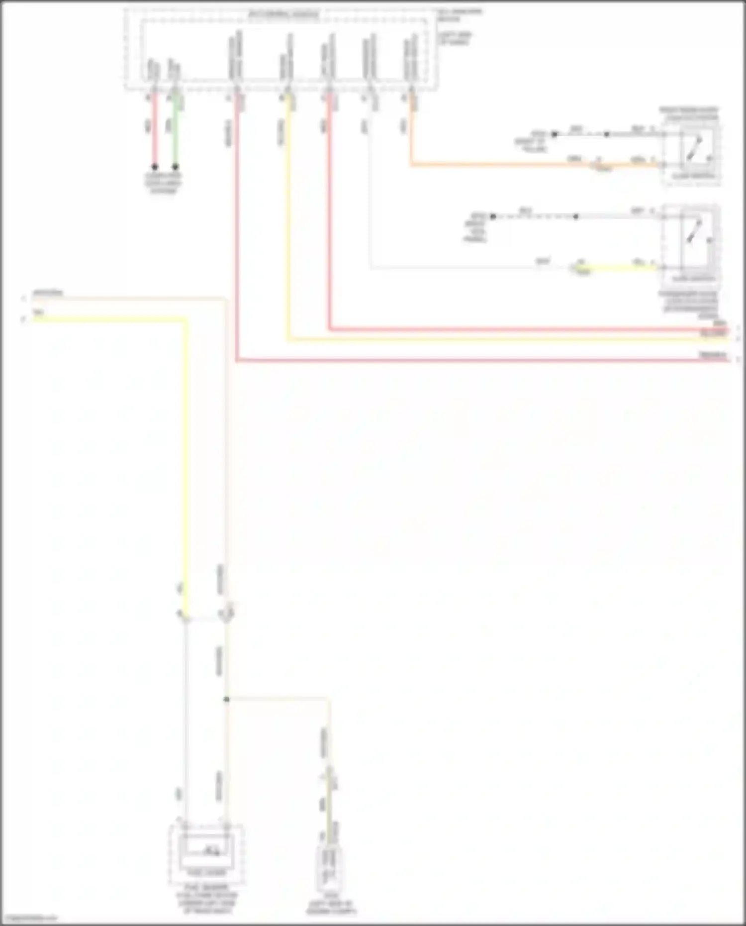 Wiring diagram icu-d for Hyundai Tucson IV (2020-2024) (79 of 140)