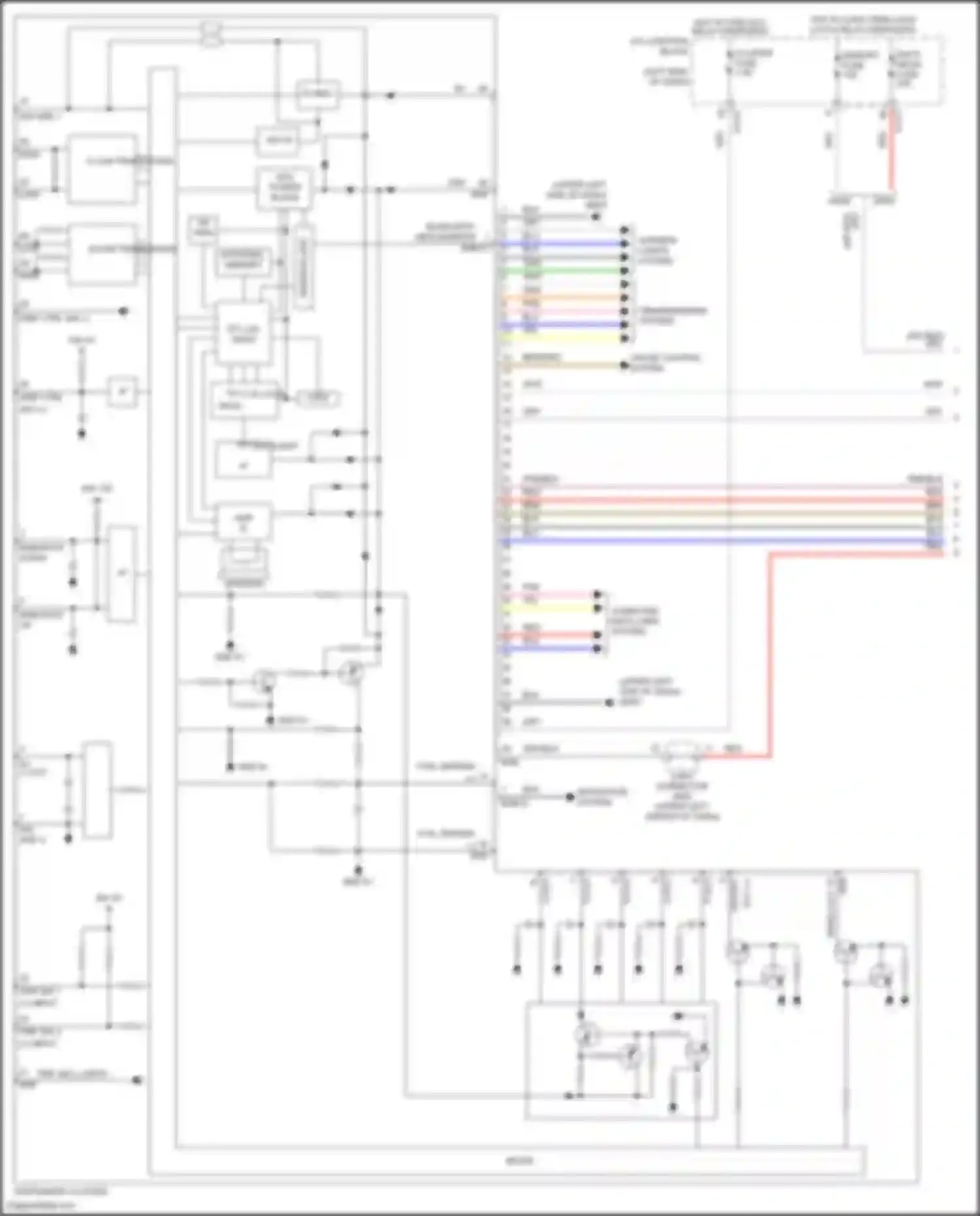 Wiring diagram icu-d for Hyundai Tucson IV (2020-2024) (64 of 140)
