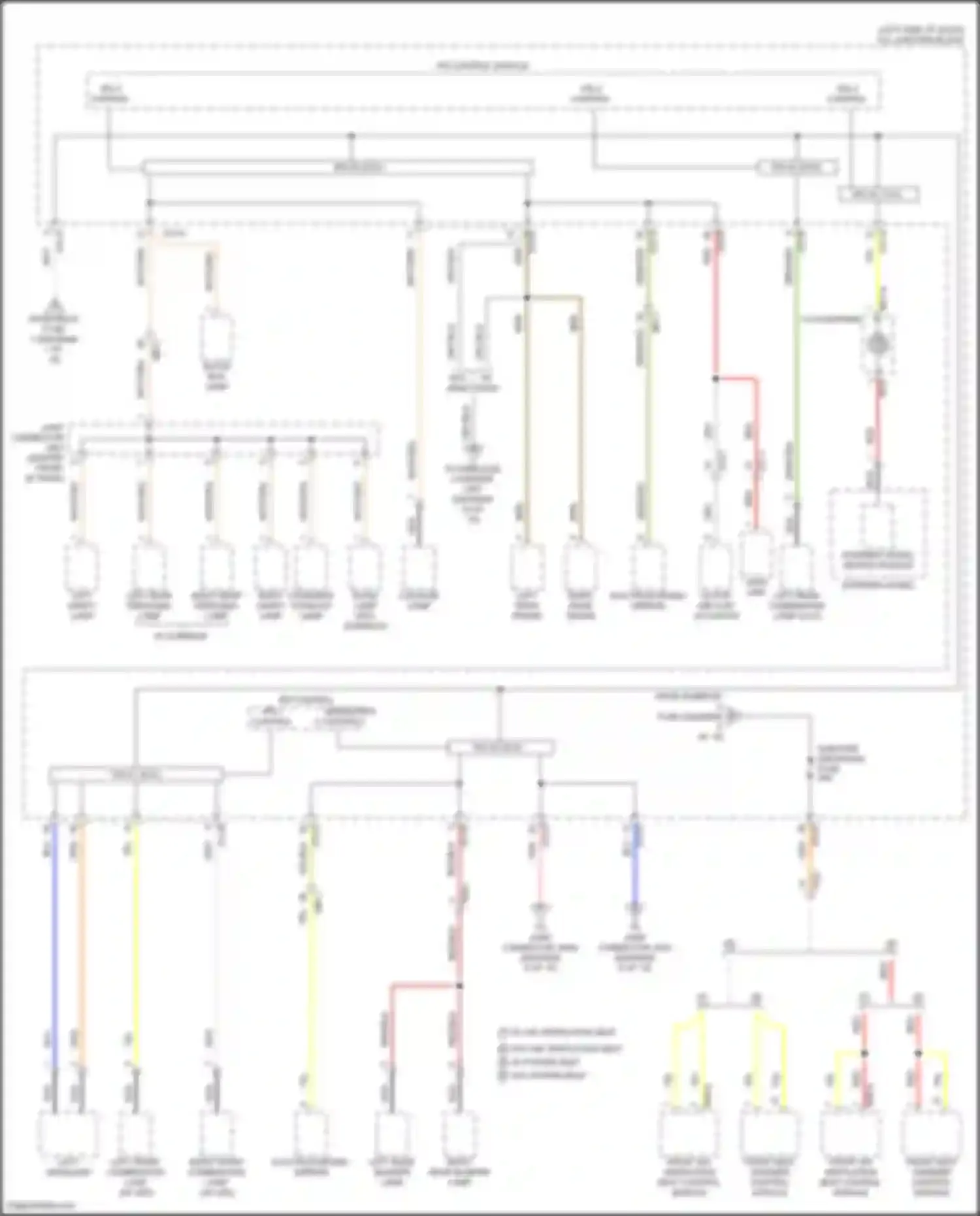 Wiring diagram ips 4 control for Hyundai Tucson IV (2020-2024) (1 of 4)