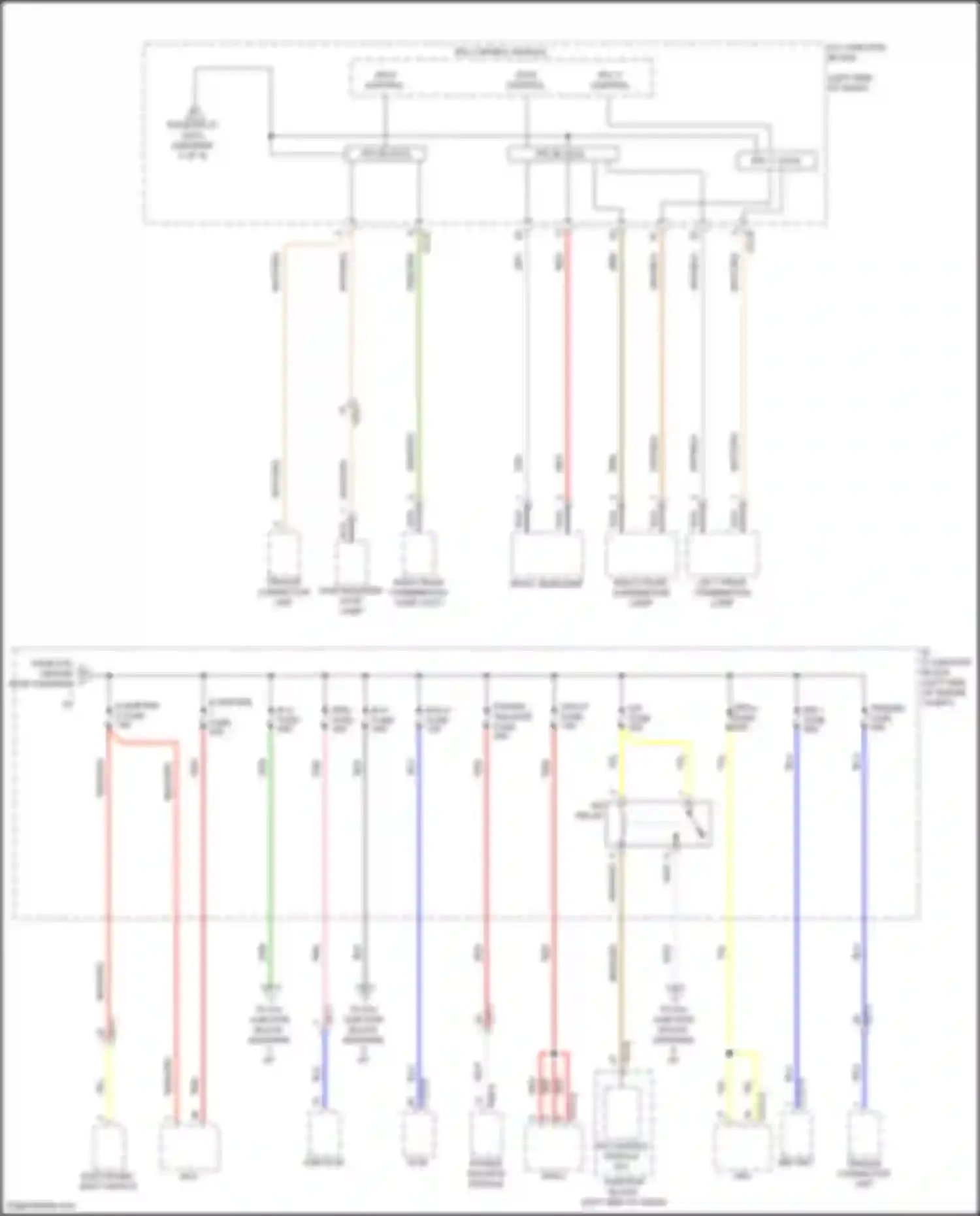Wiring diagram ips 8 control for Hyundai Tucson IV (2020-2024) (1 of 3)
