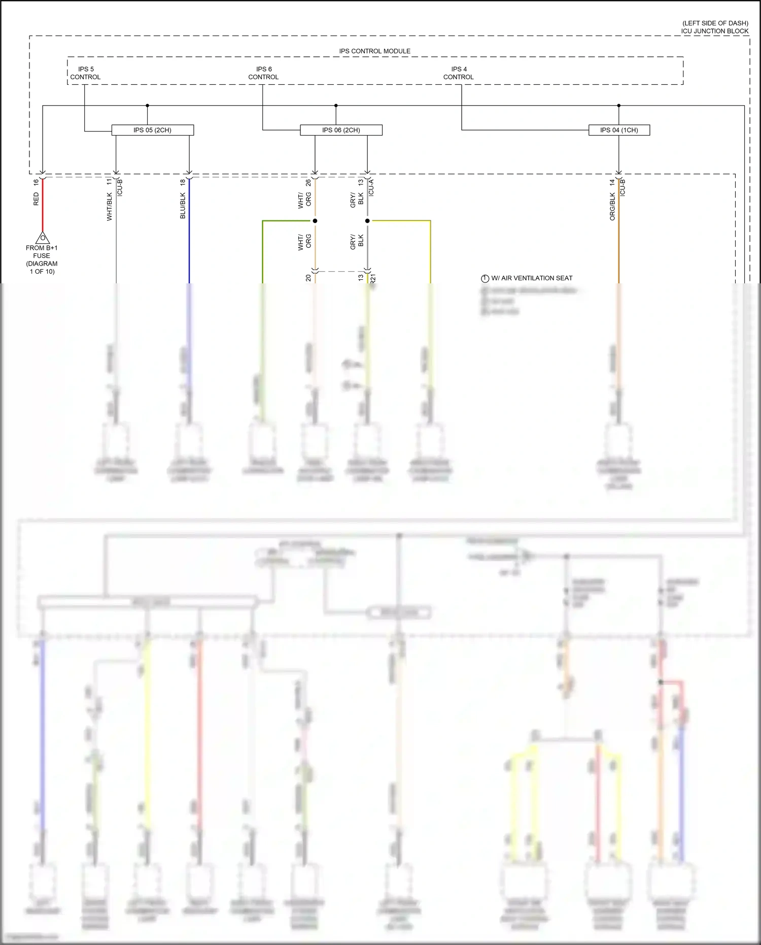 Hyundai Tucson IV (2020-2024) ips control module ips 3 control wiring diagram  (3 of 3)