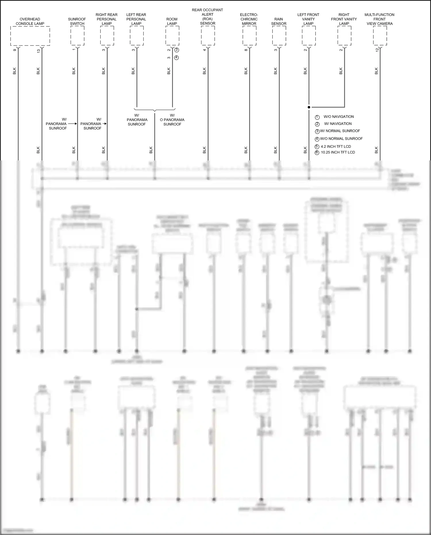 Hyundai Tucson IV (2020-2024) ips control module wiring diagram  (100 of 107)