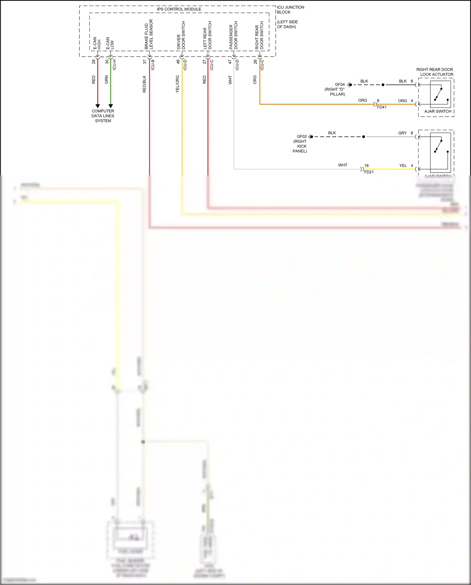 Hyundai Tucson IV (2020-2024) ips control module wiring diagram  (44 of 107)