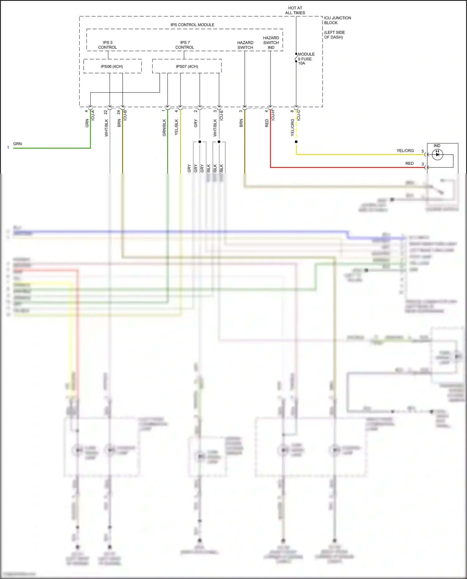 Hyundai Tucson IV (2020-2024) ips control module wiring diagram  (29 of 107)
