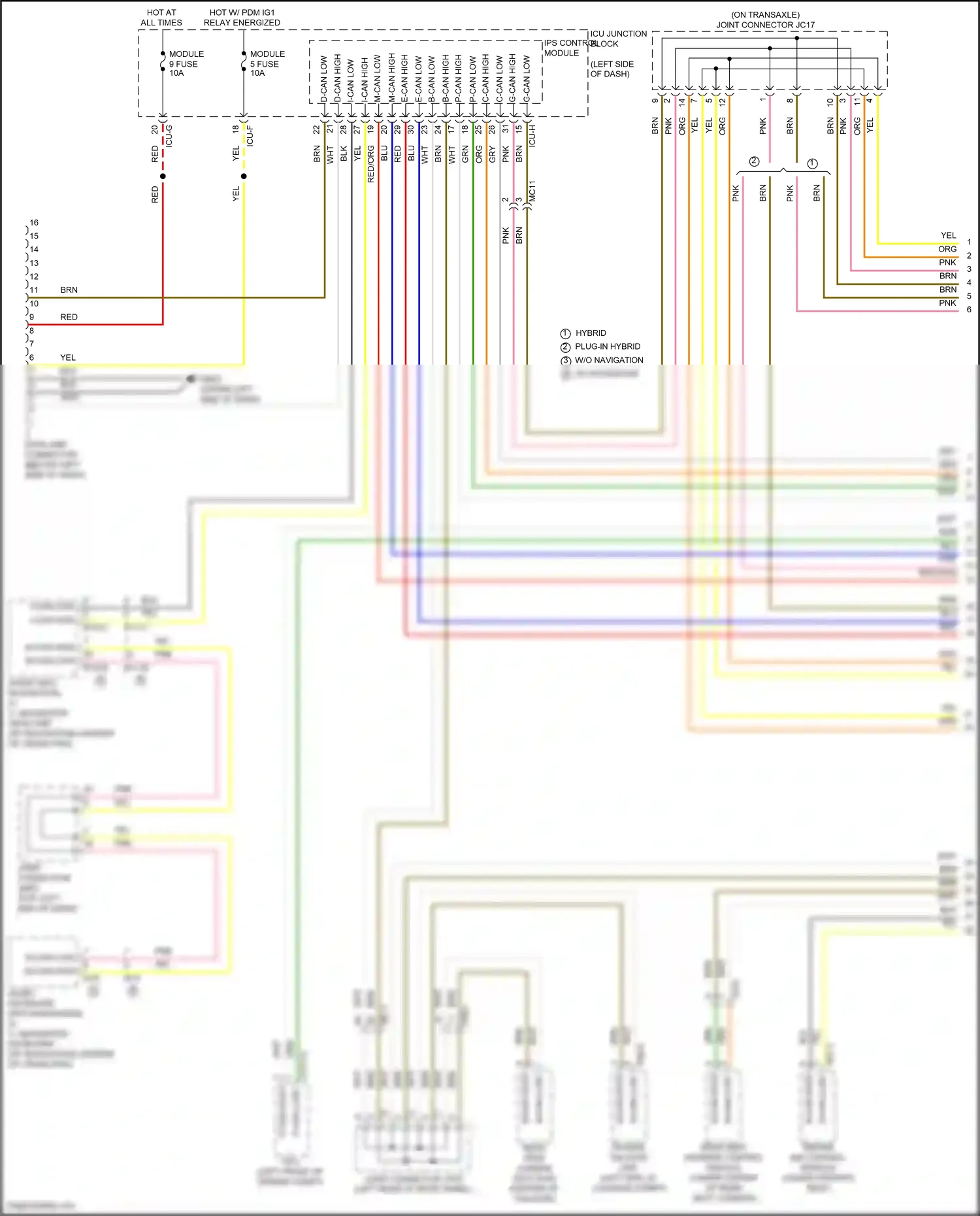 Hyundai Tucson IV (2020-2024) ips control module wiring diagram  (4 of 107)