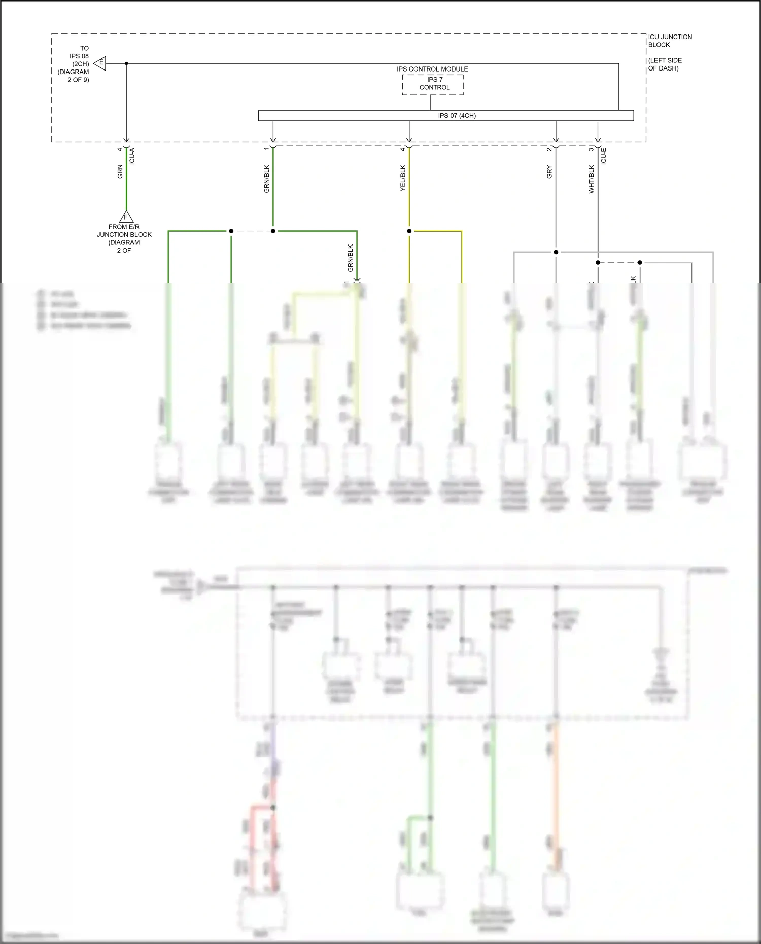 Hyundai Tucson IV (2020-2024) ips control module wiring diagram  (96 of 107)